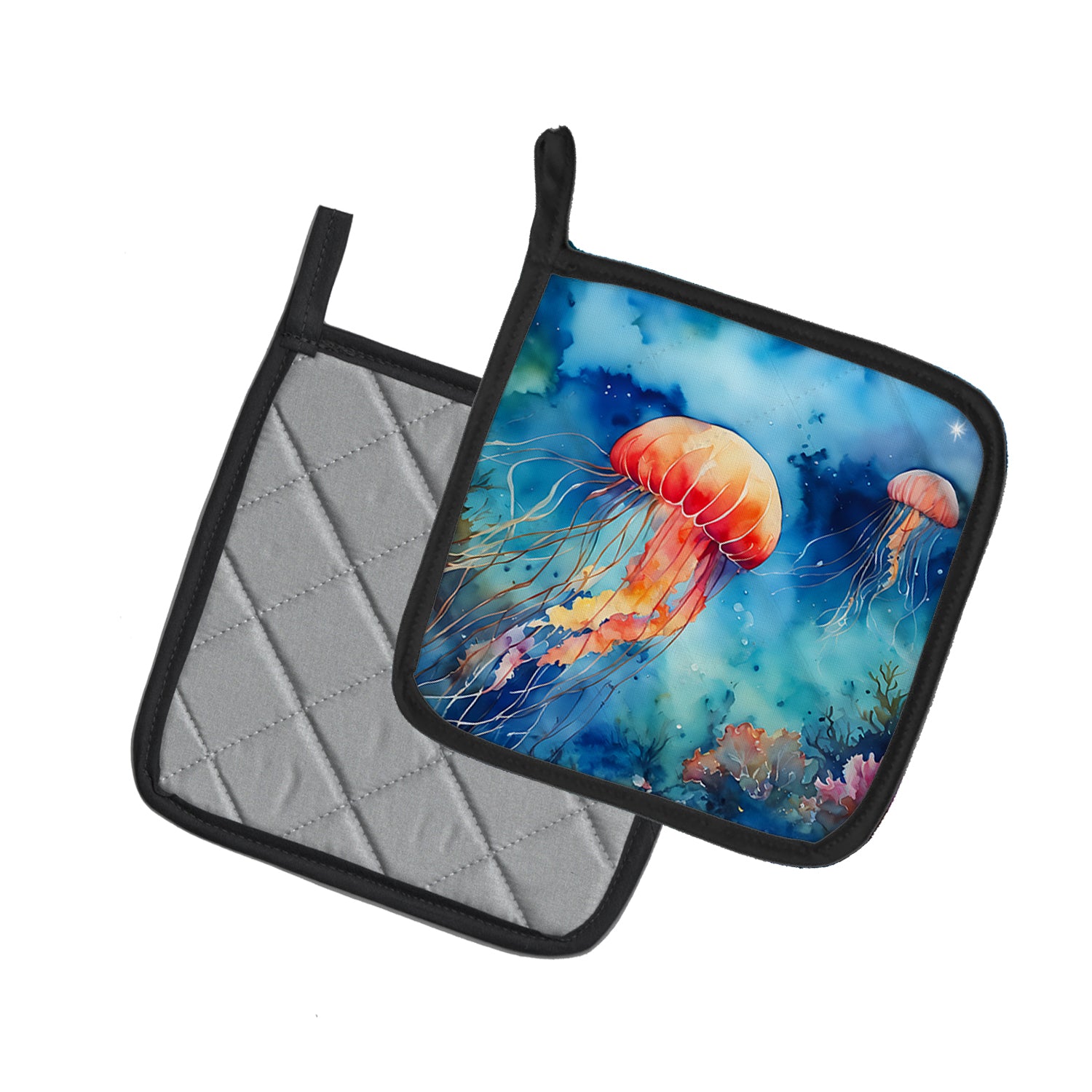 Buy this Jellyfish Pair of Pot Holders