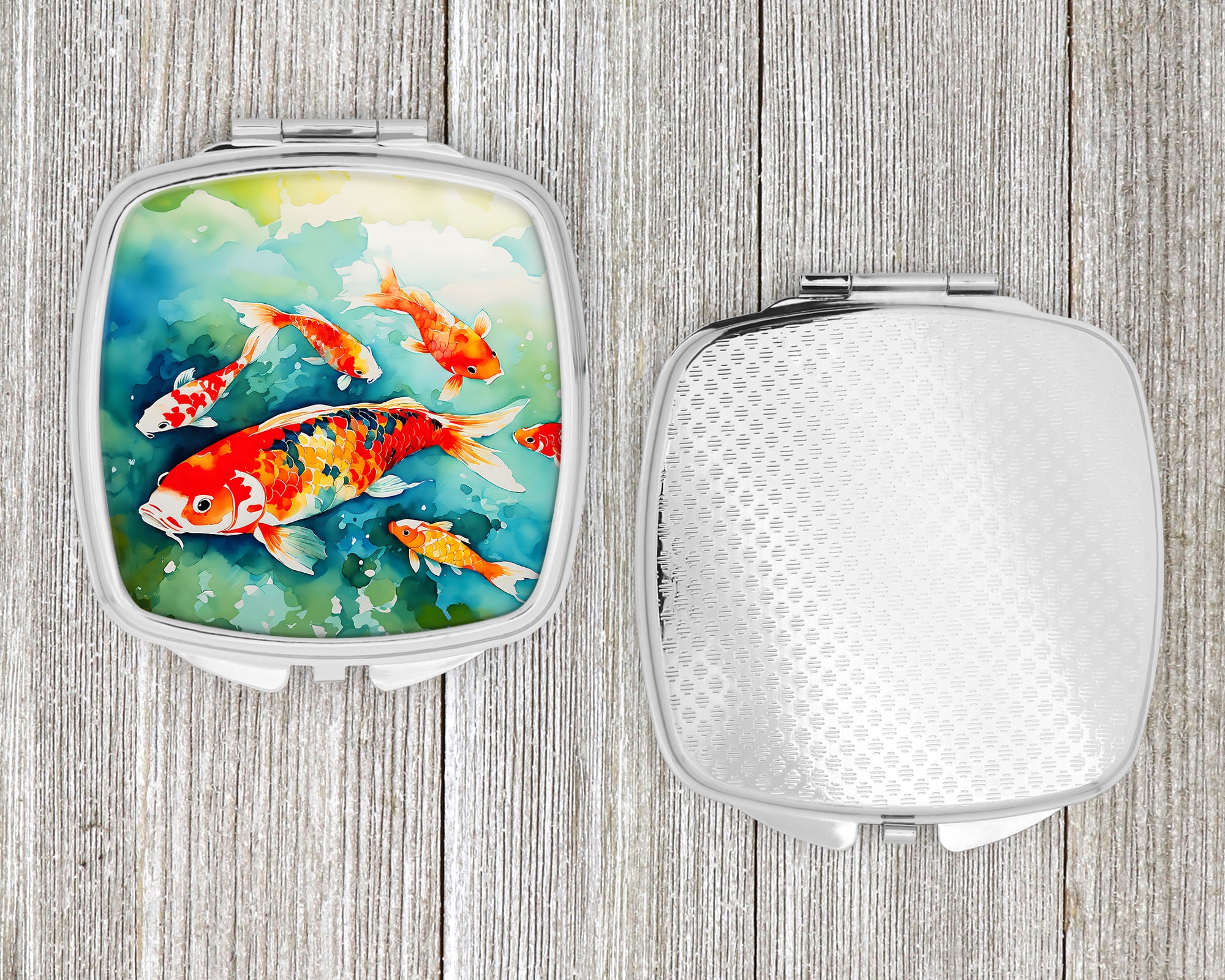 Koi Fish Compact Mirror