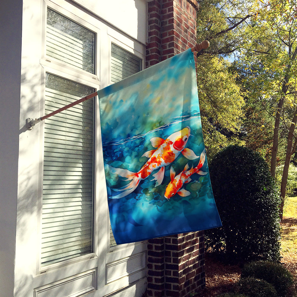 Buy this Koi Fish House Flag