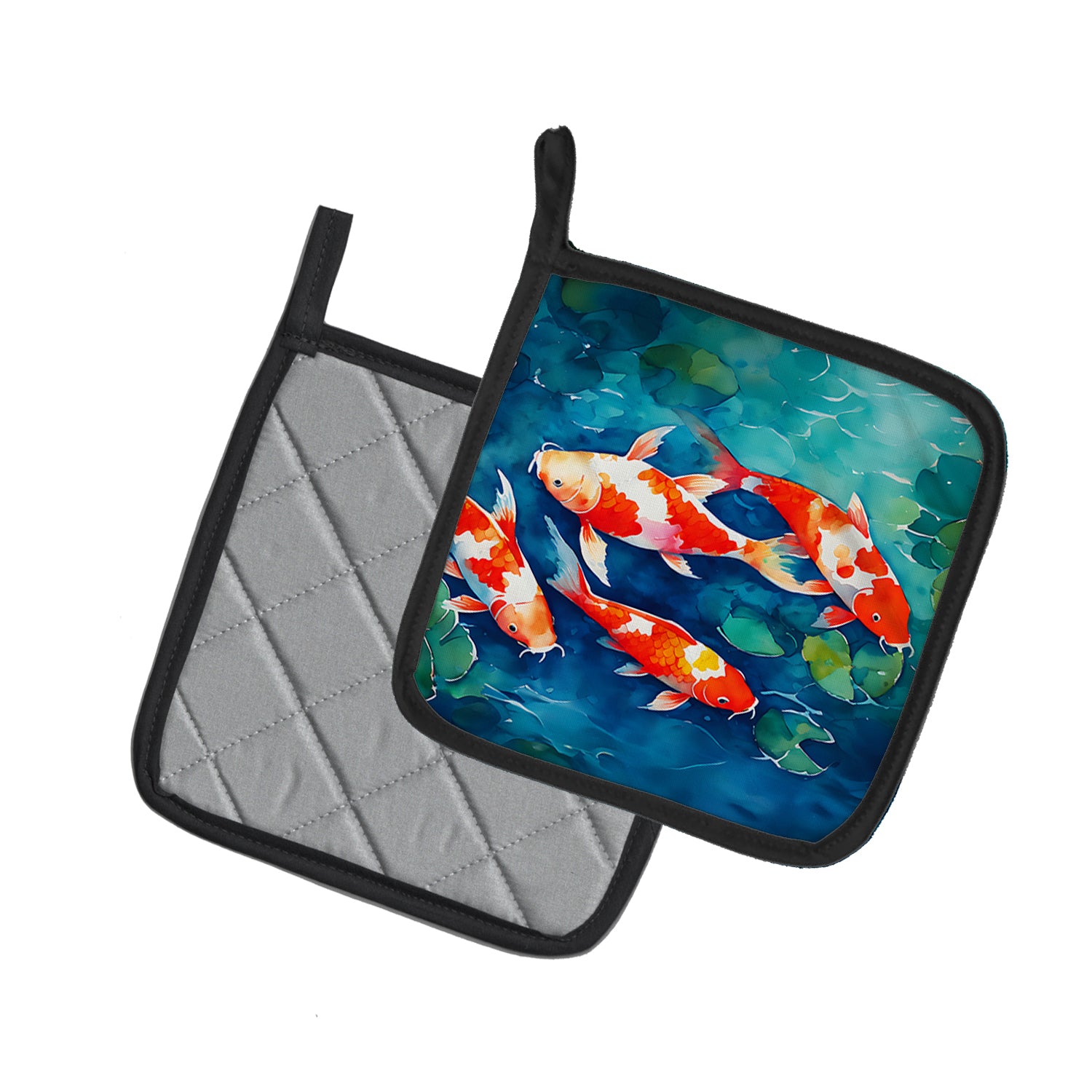 Buy this Koi Fish Pair of Pot Holders