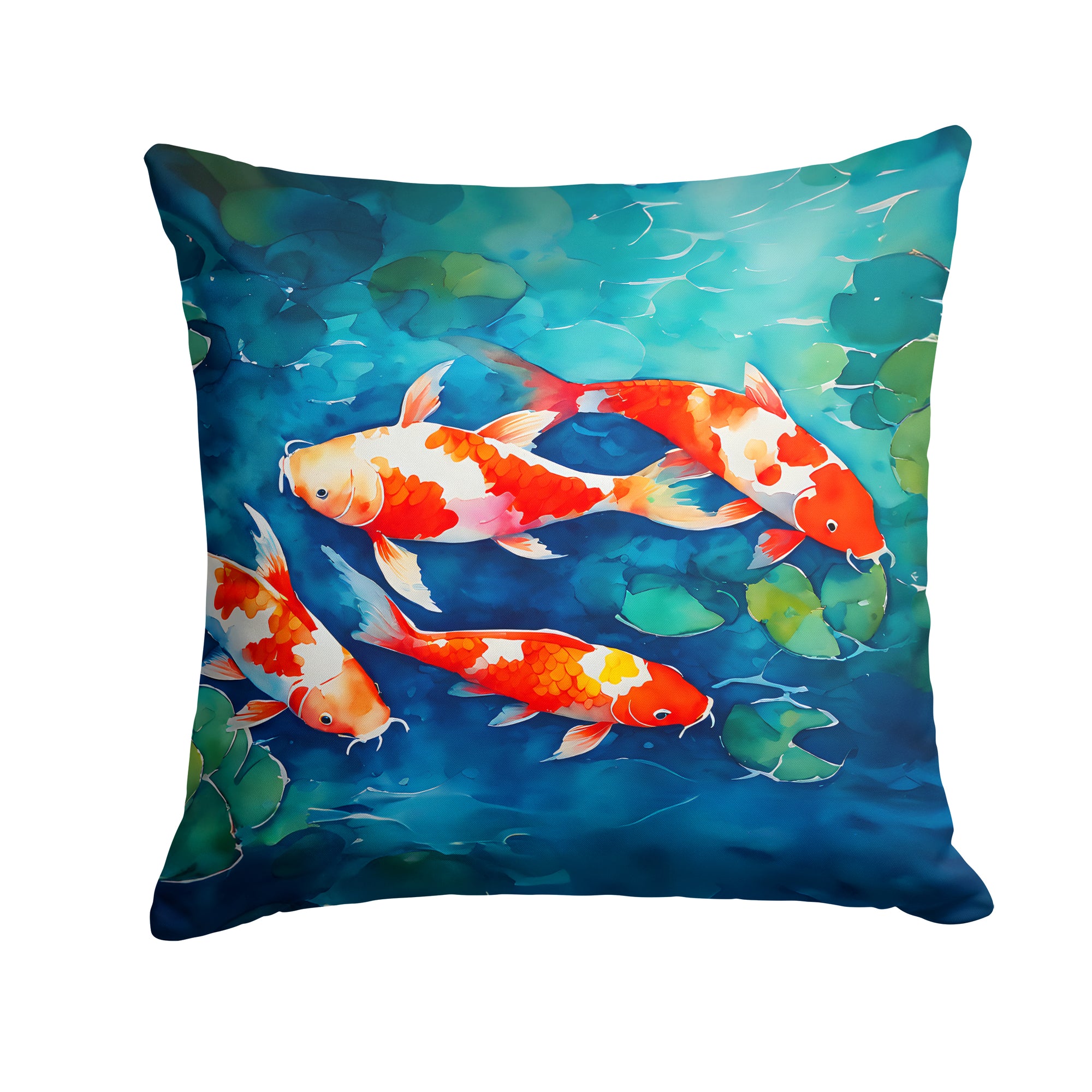 Buy this Koi Fish Throw Pillow