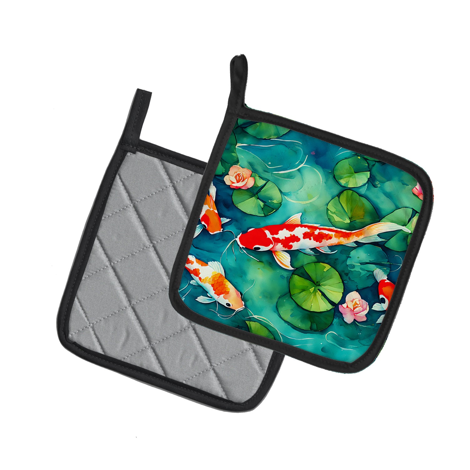 Buy this Koi Fish Pair of Pot Holders