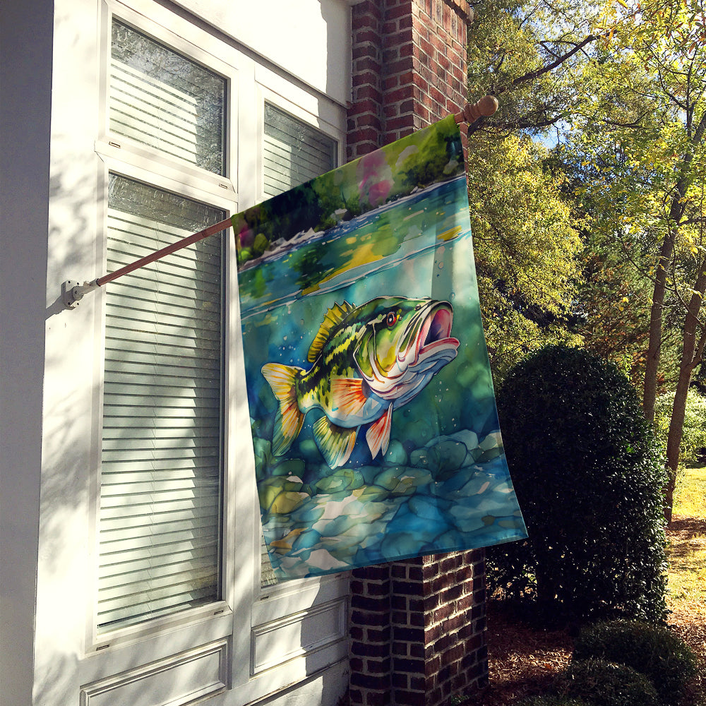 Buy this Largemouth Bass House Flag