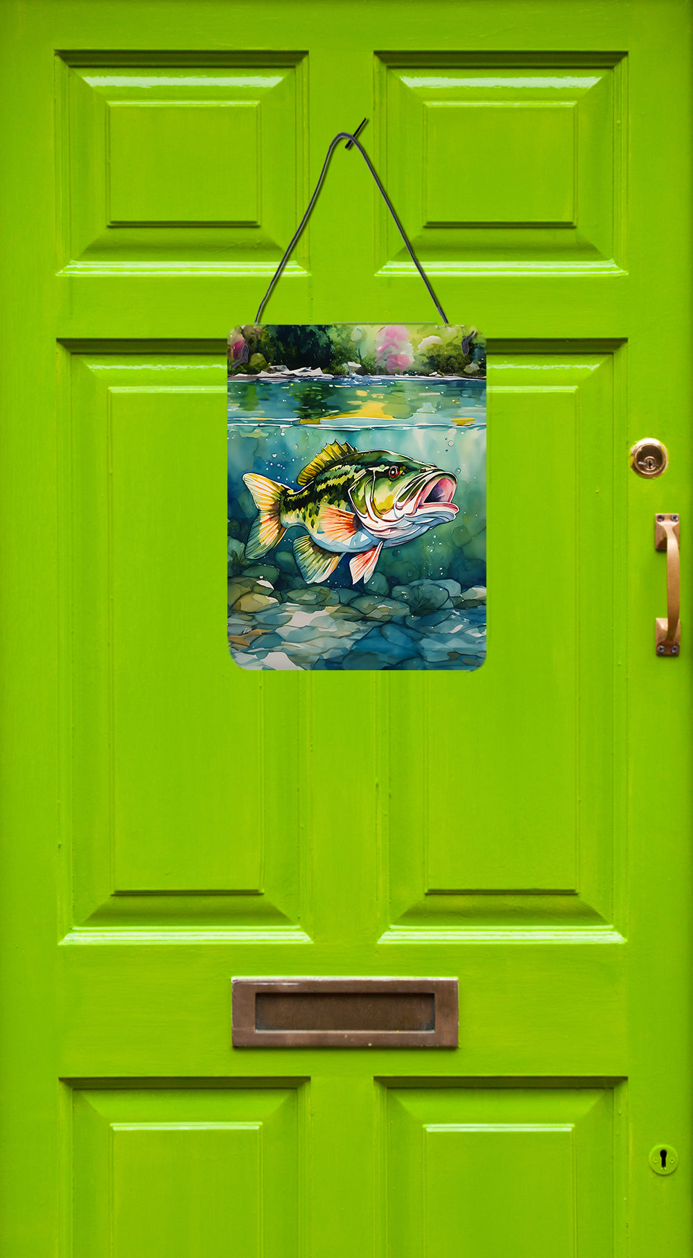 Buy this Largemouth Bass Wall or Door Hanging Prints