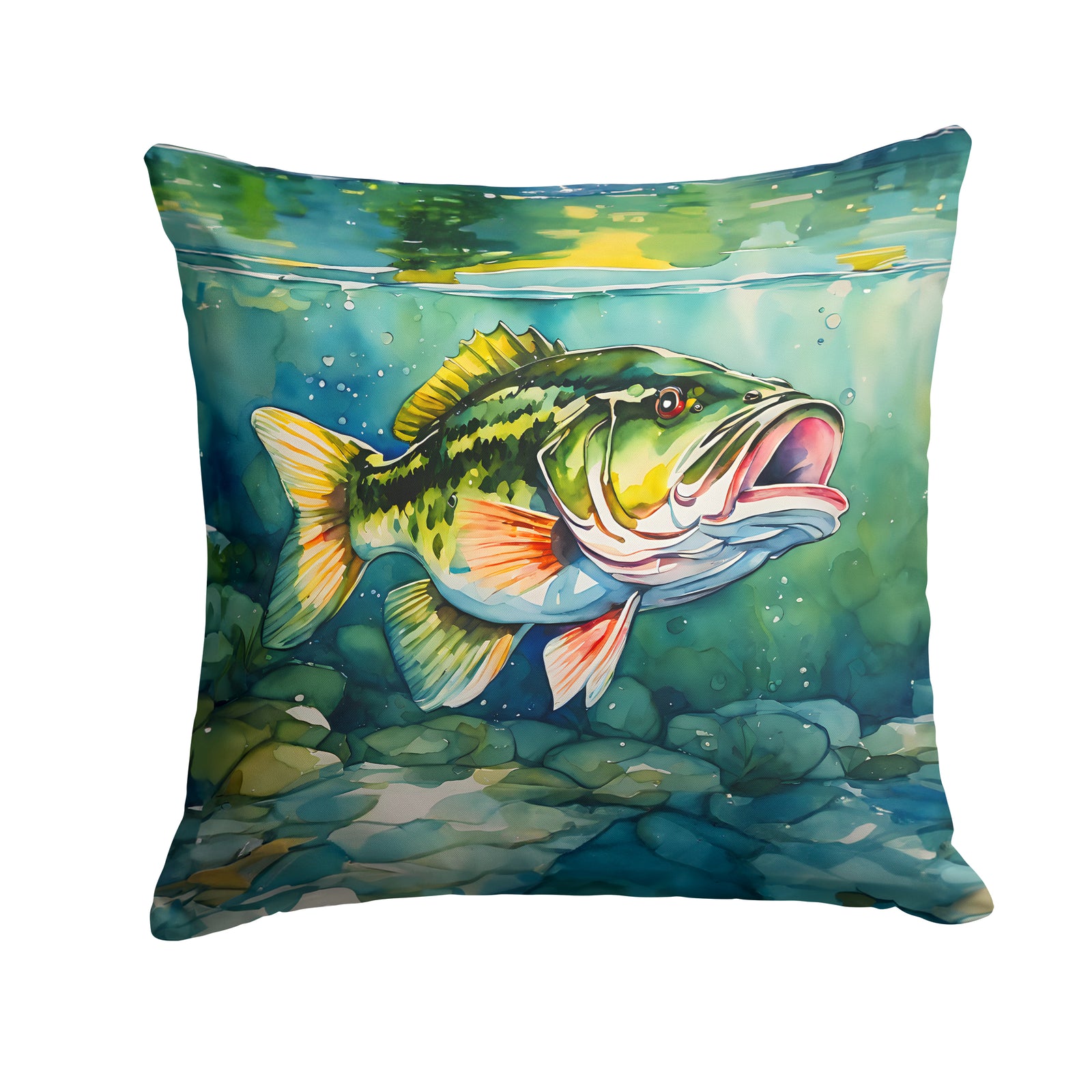 Buy this Largemouth Bass Throw Pillow