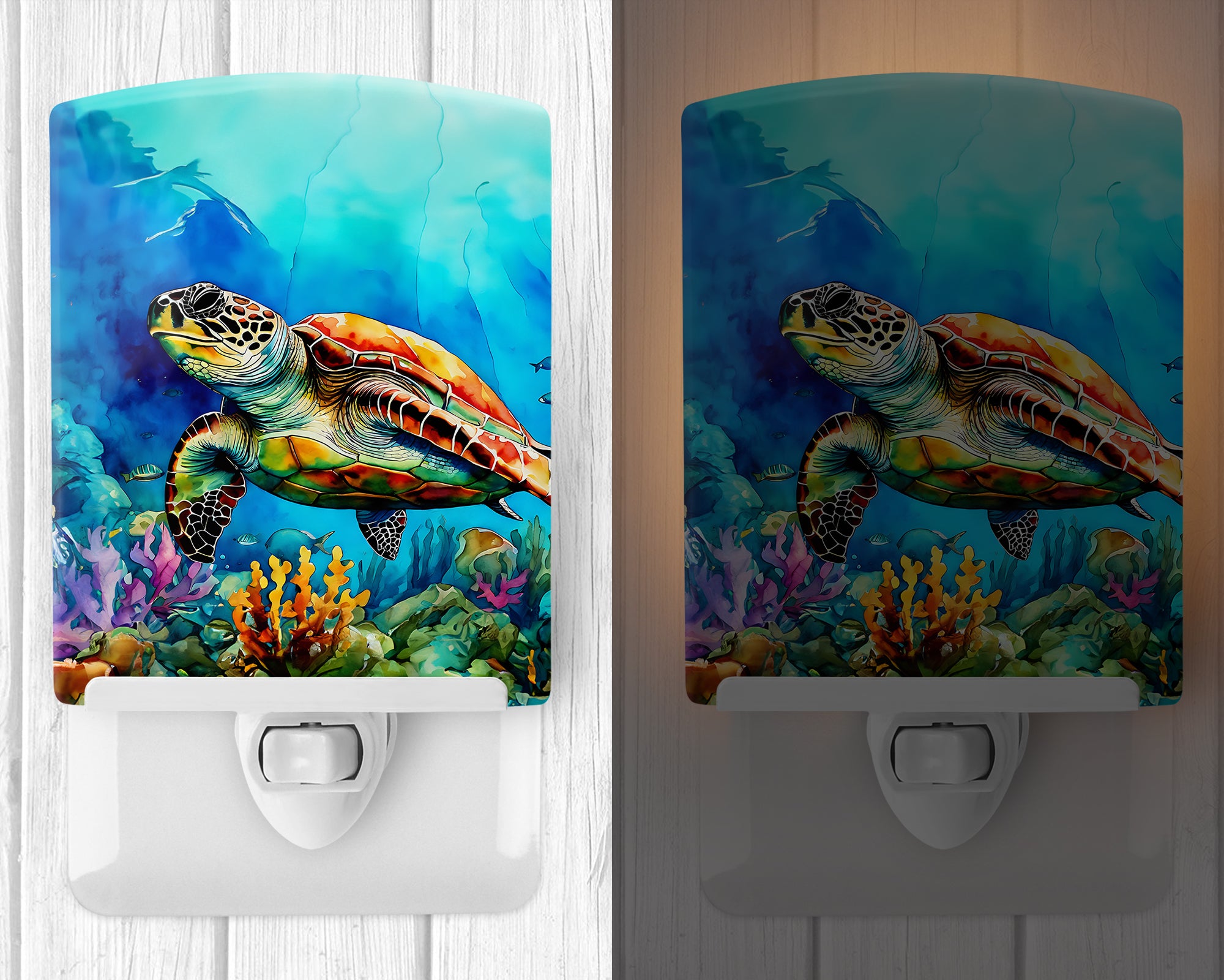 Buy this Loggerhead Sea Turtle Ceramic Night Light