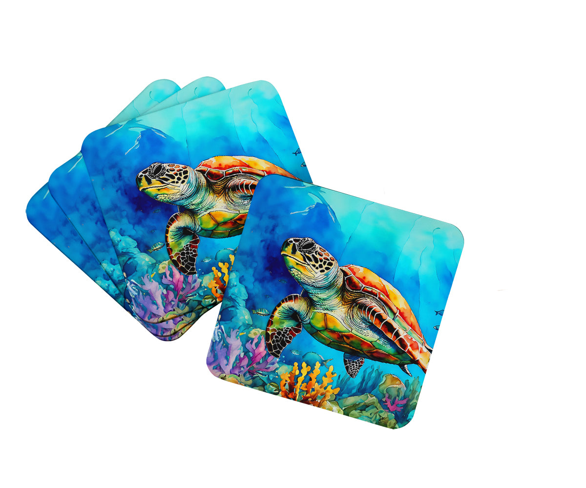 Buy this Loggerhead Sea Turtle Foam Coasters