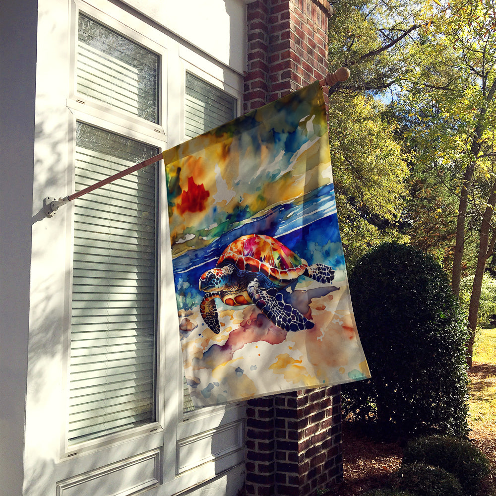 Buy this Loggerhead Sea Turtle House Flag