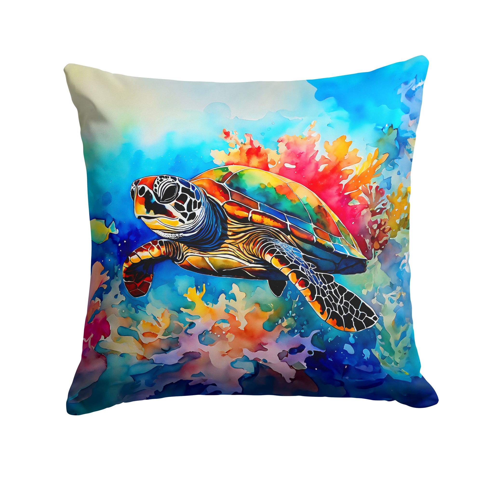 Buy this Loggerhead Sea Turtle Throw Pillow