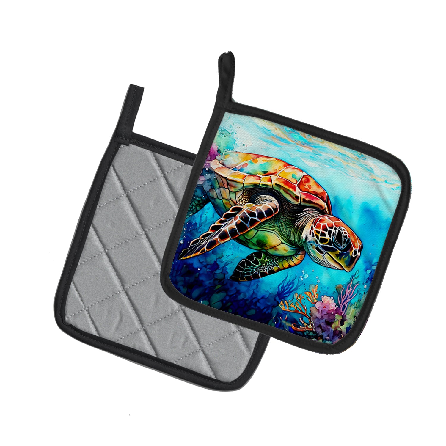 Buy this Loggerhead Sea Turtle Pair of Pot Holders