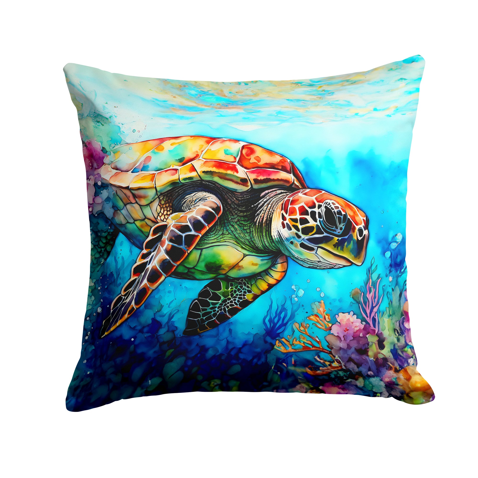 Buy this Loggerhead Sea Turtle Throw Pillow