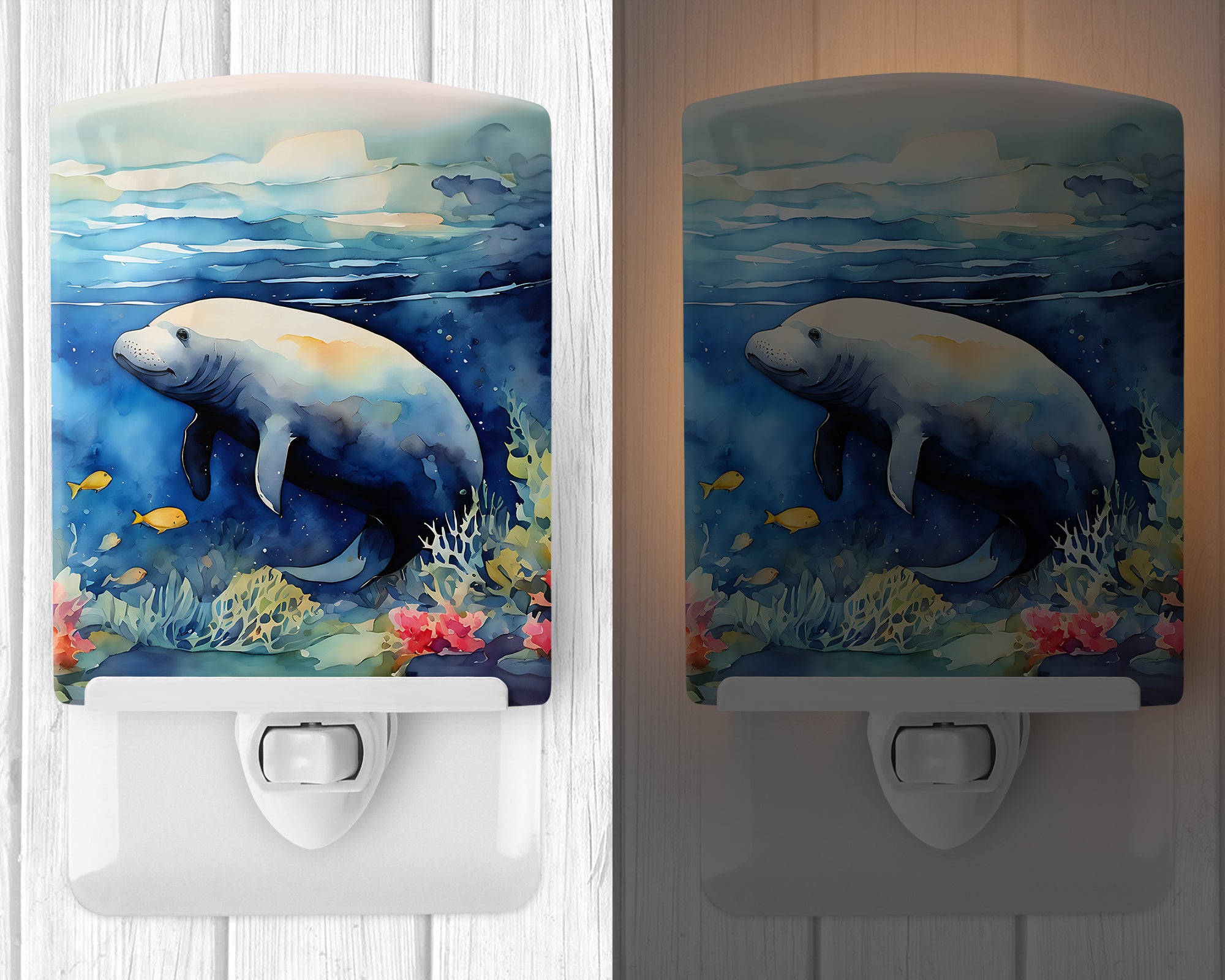 Buy this Manatee Ceramic Night Light