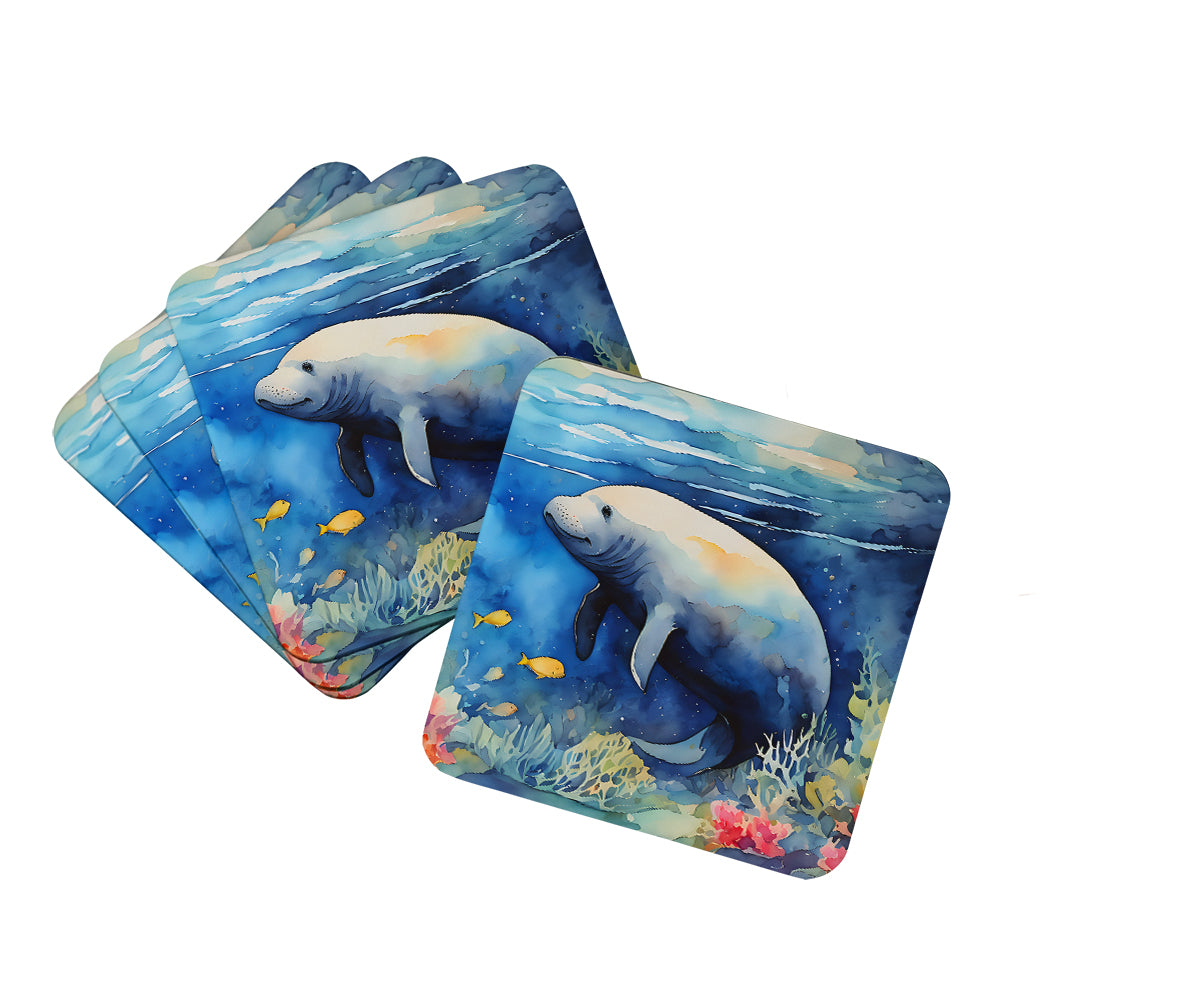 Buy this Manatee Foam Coasters