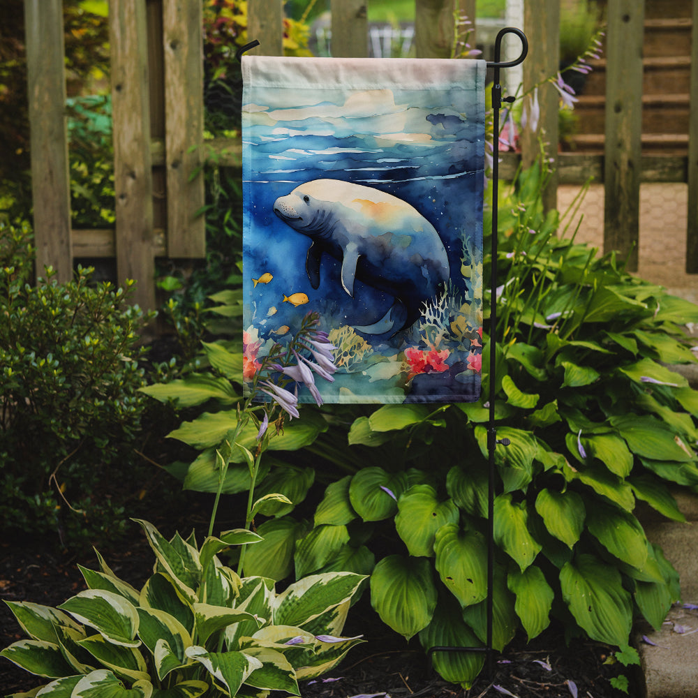 Manatee Garden Flag