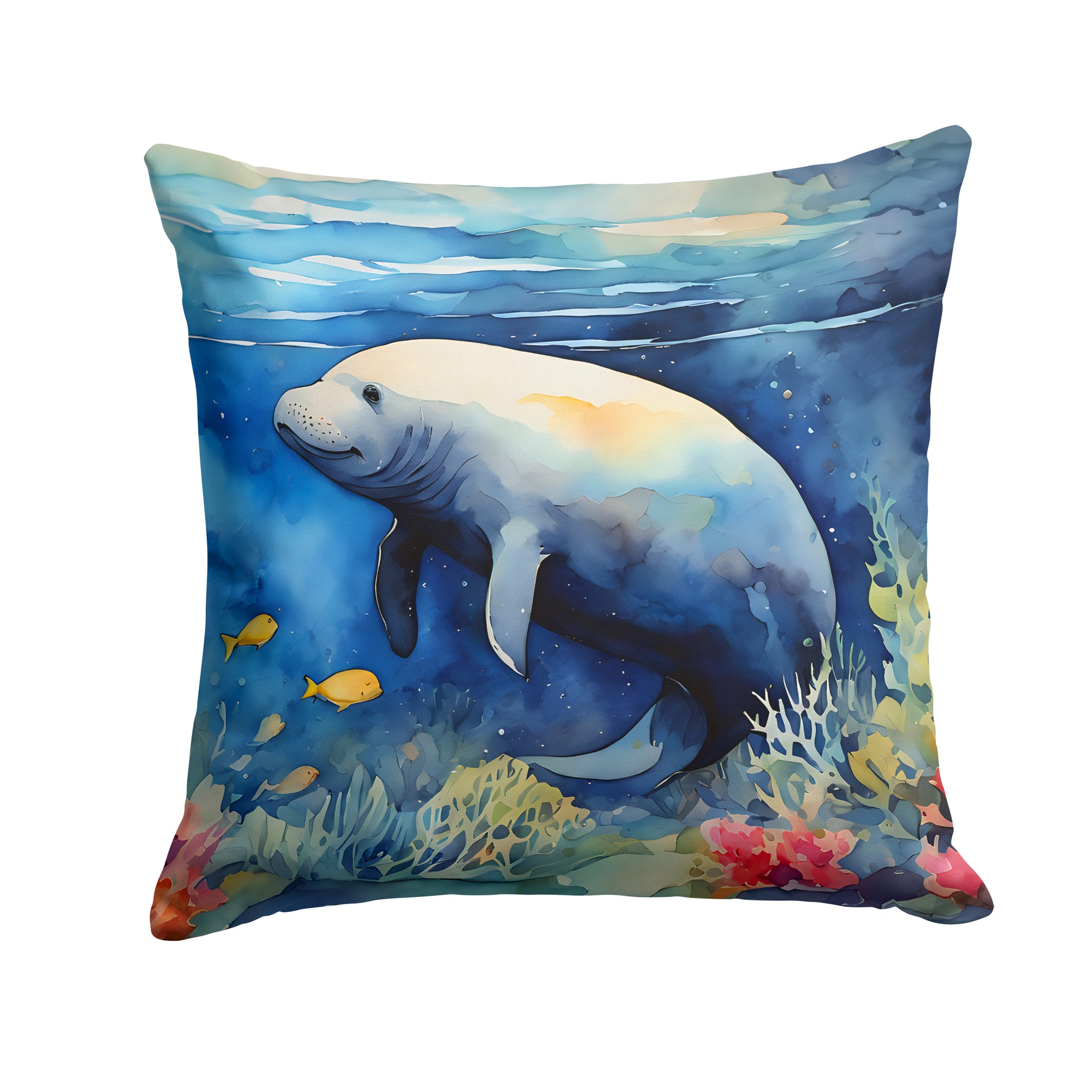 Buy this Manatee Throw Pillow