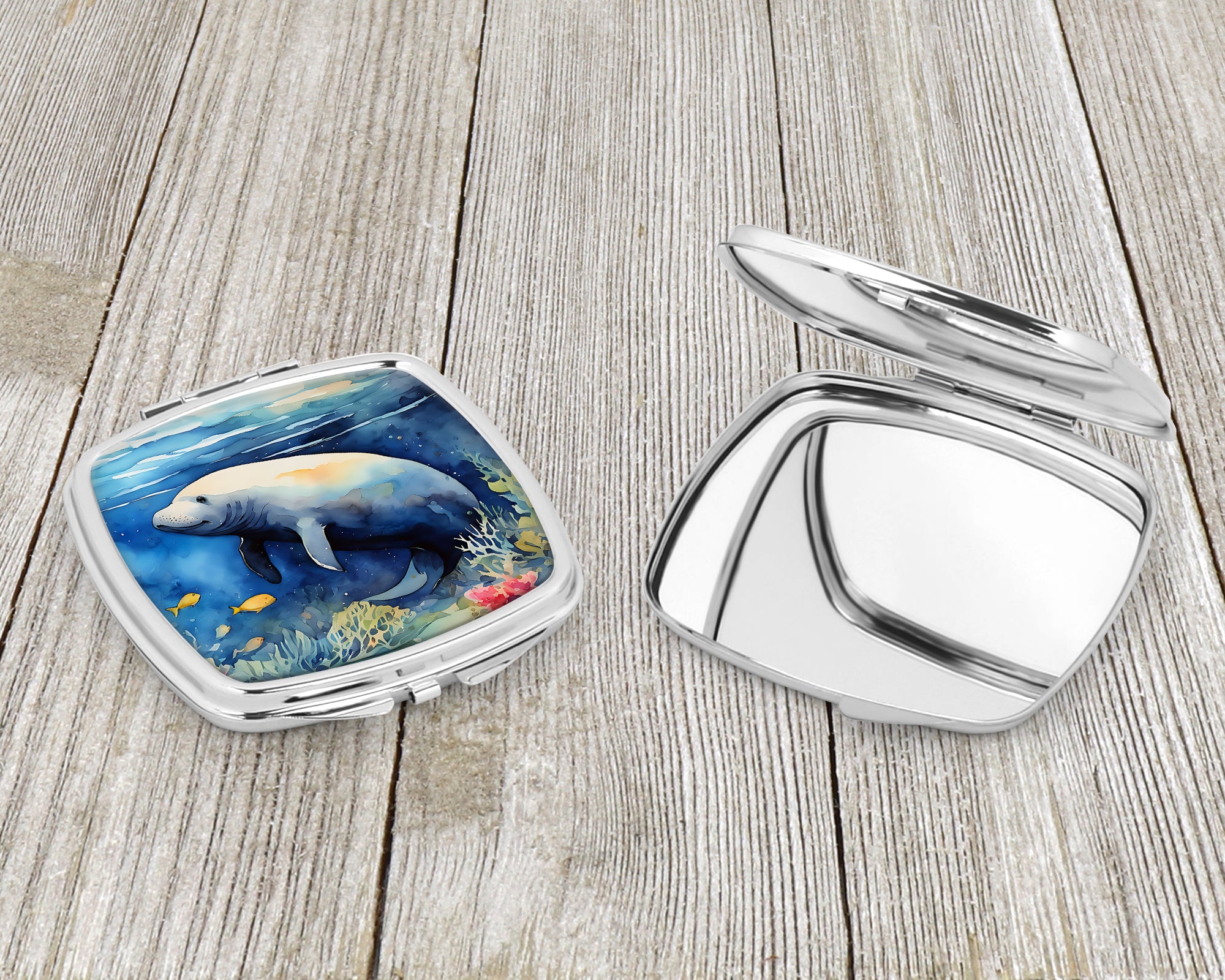 Manatee Compact Mirror