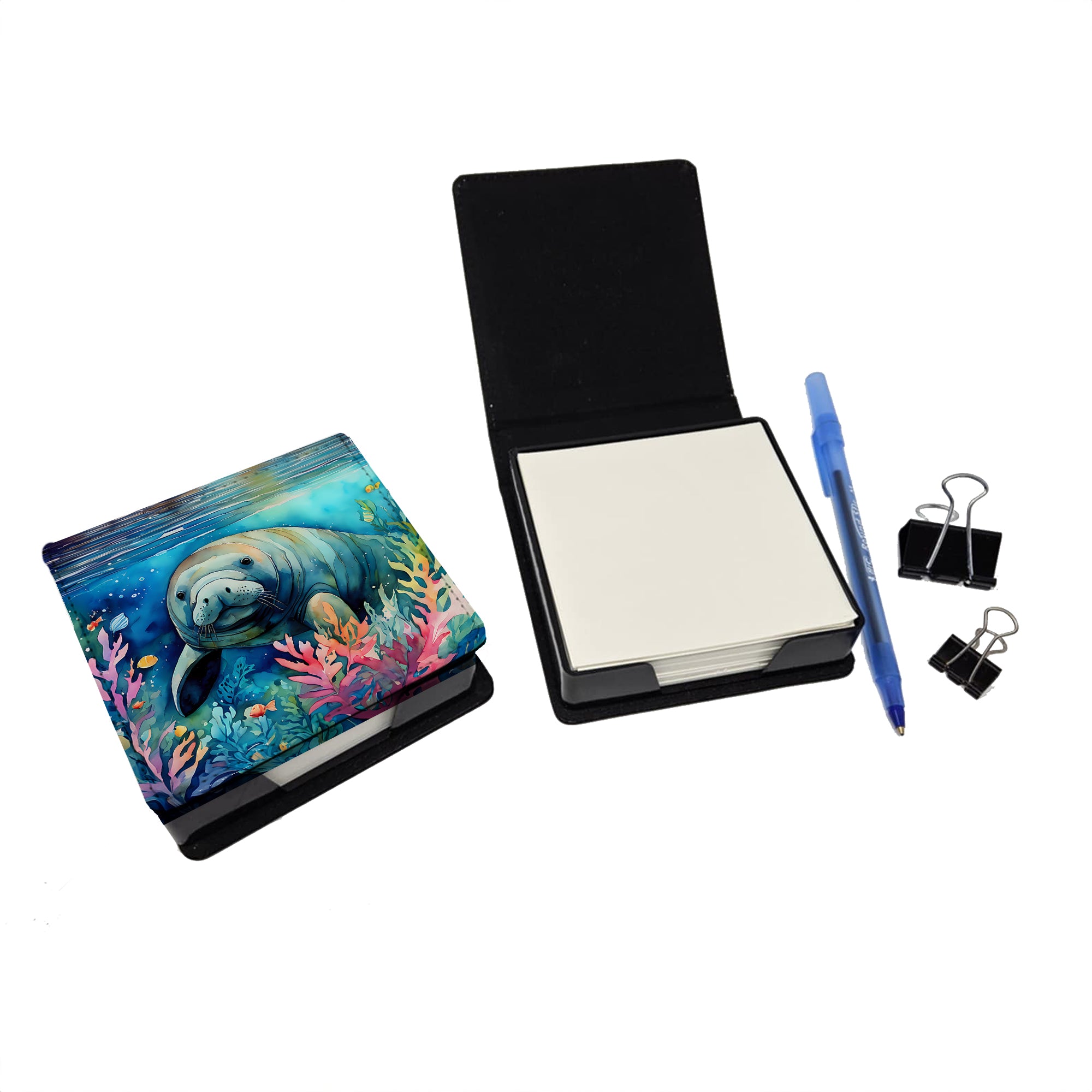 Buy this Manatee PU Leather Note Paper Holder