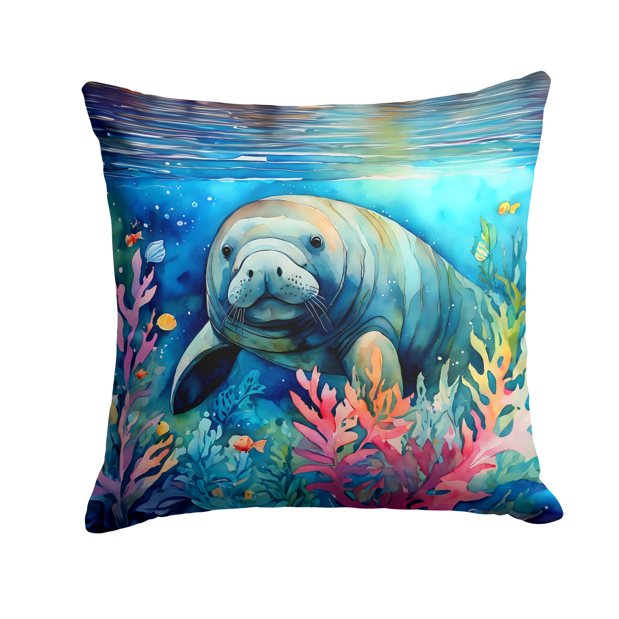 Buy this Manatee Throw Pillow