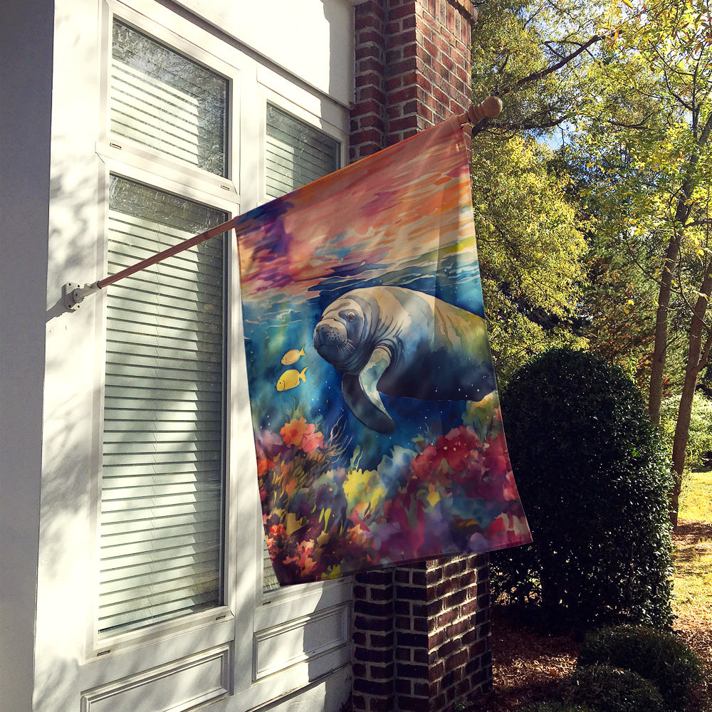 Manatee House Flag