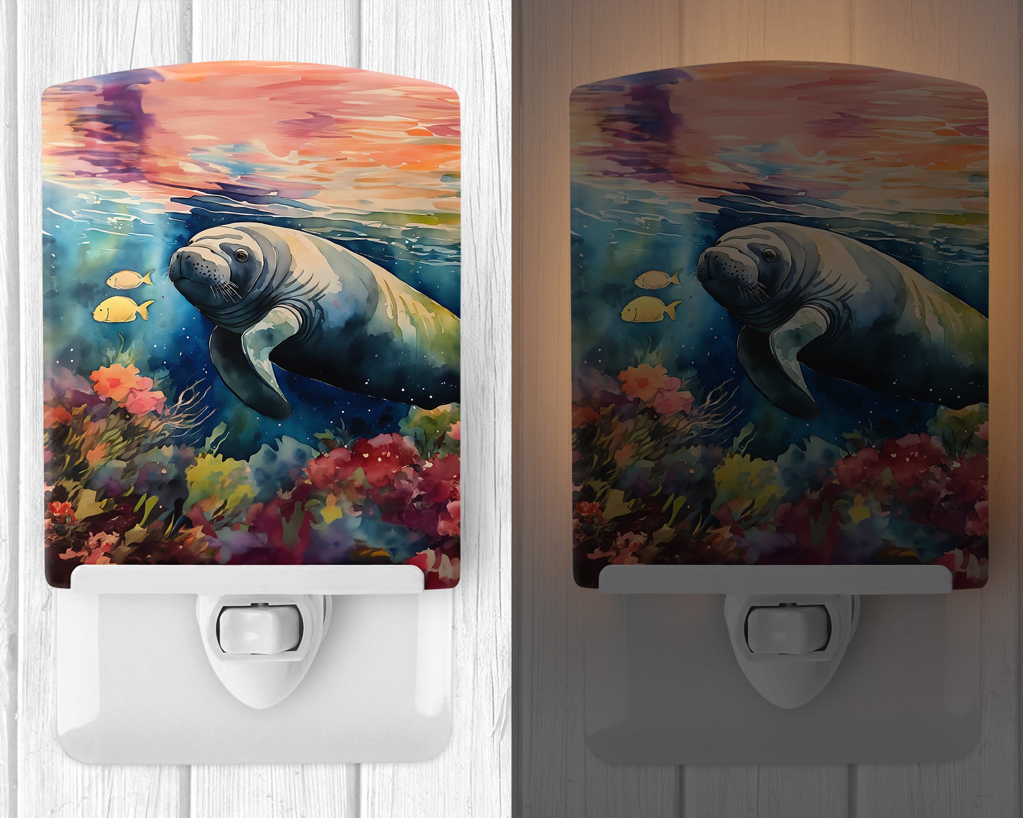 Buy this Manatee Ceramic Night Light