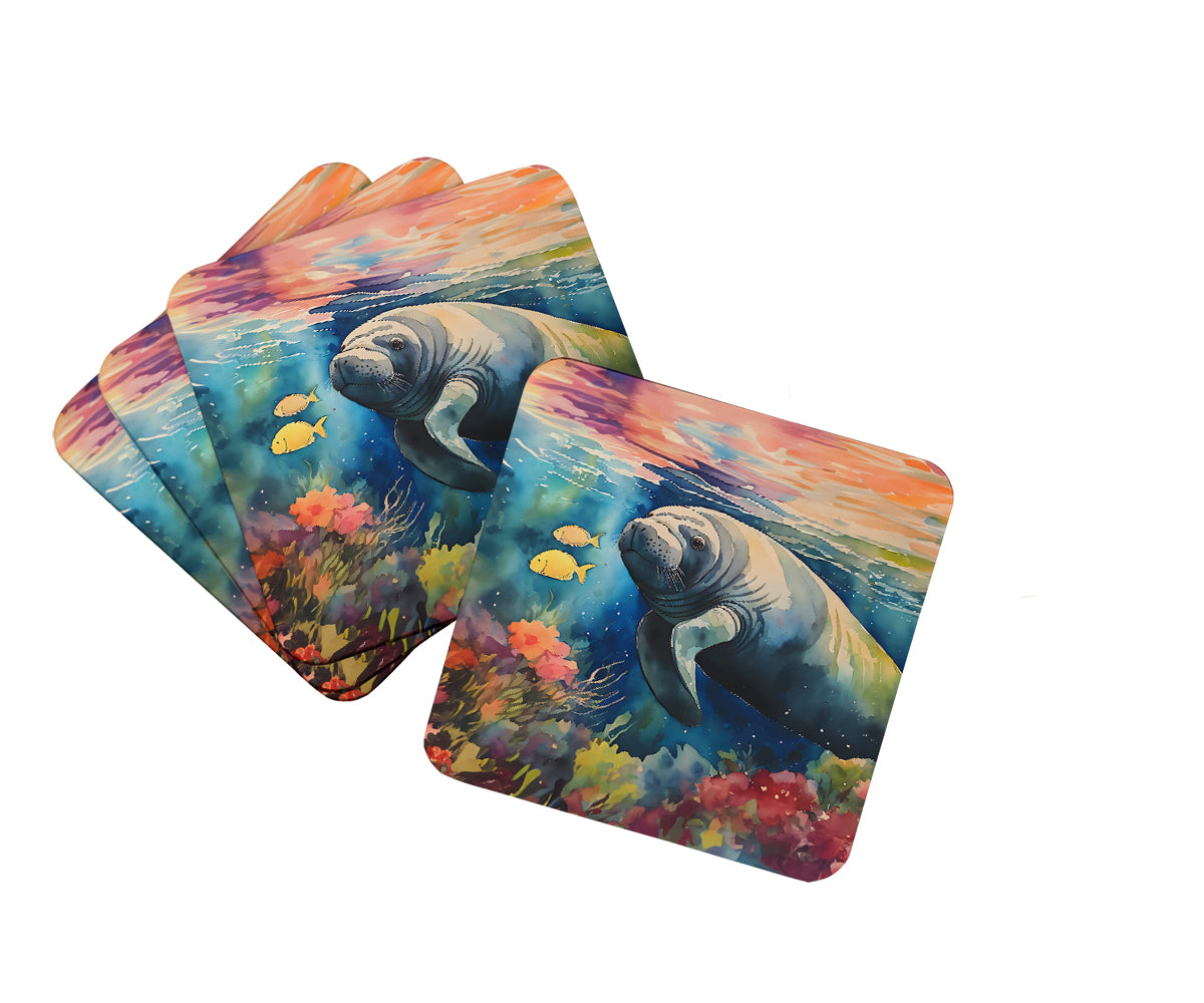 Buy this Manatee Foam Coasters