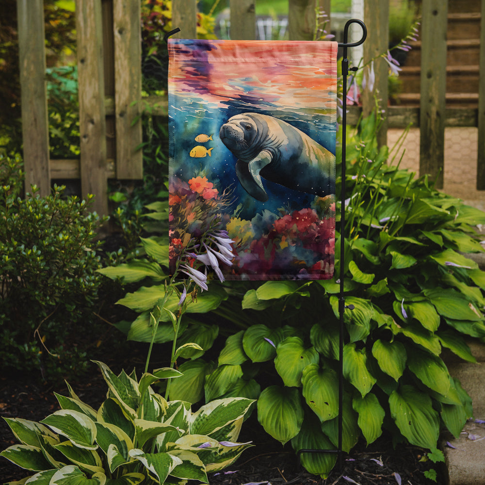 Manatee Garden Flag