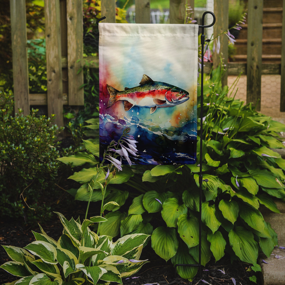 Buy this Rainbow Trout Garden Flag