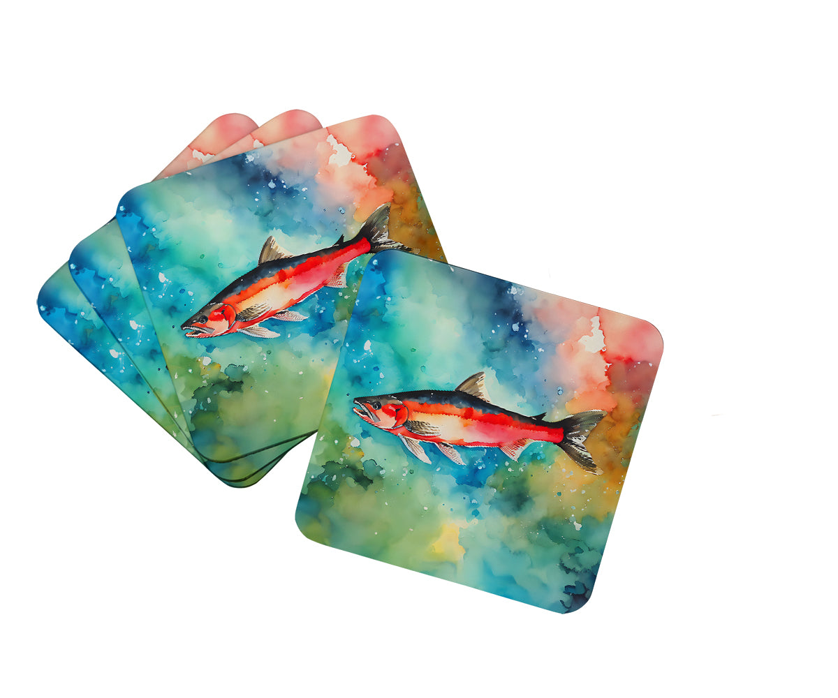 Buy this Salmon Foam Coasters