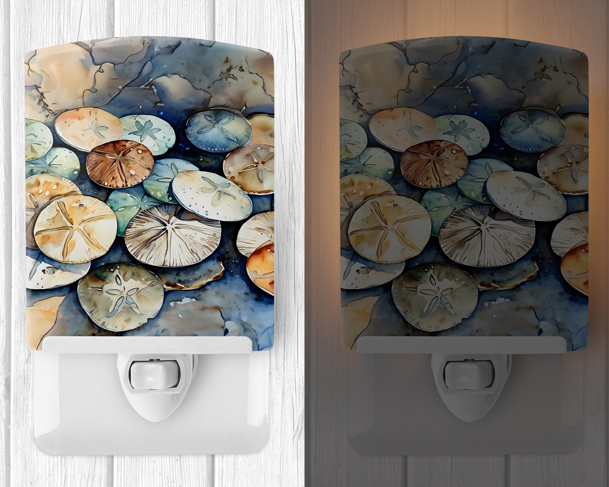 Buy this Sand Dollars Ceramic Night Light