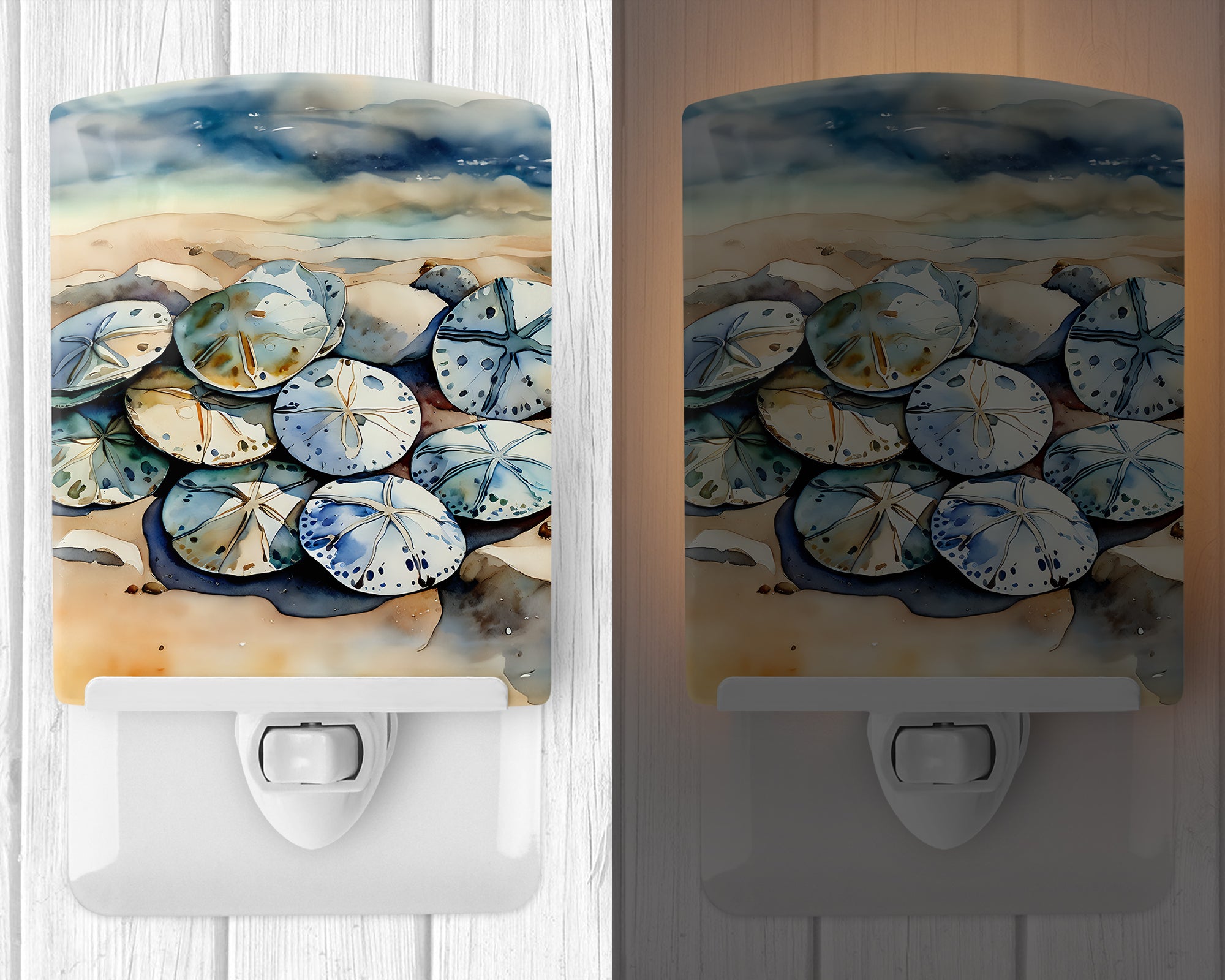 Buy this Sand Dollars Ceramic Night Light