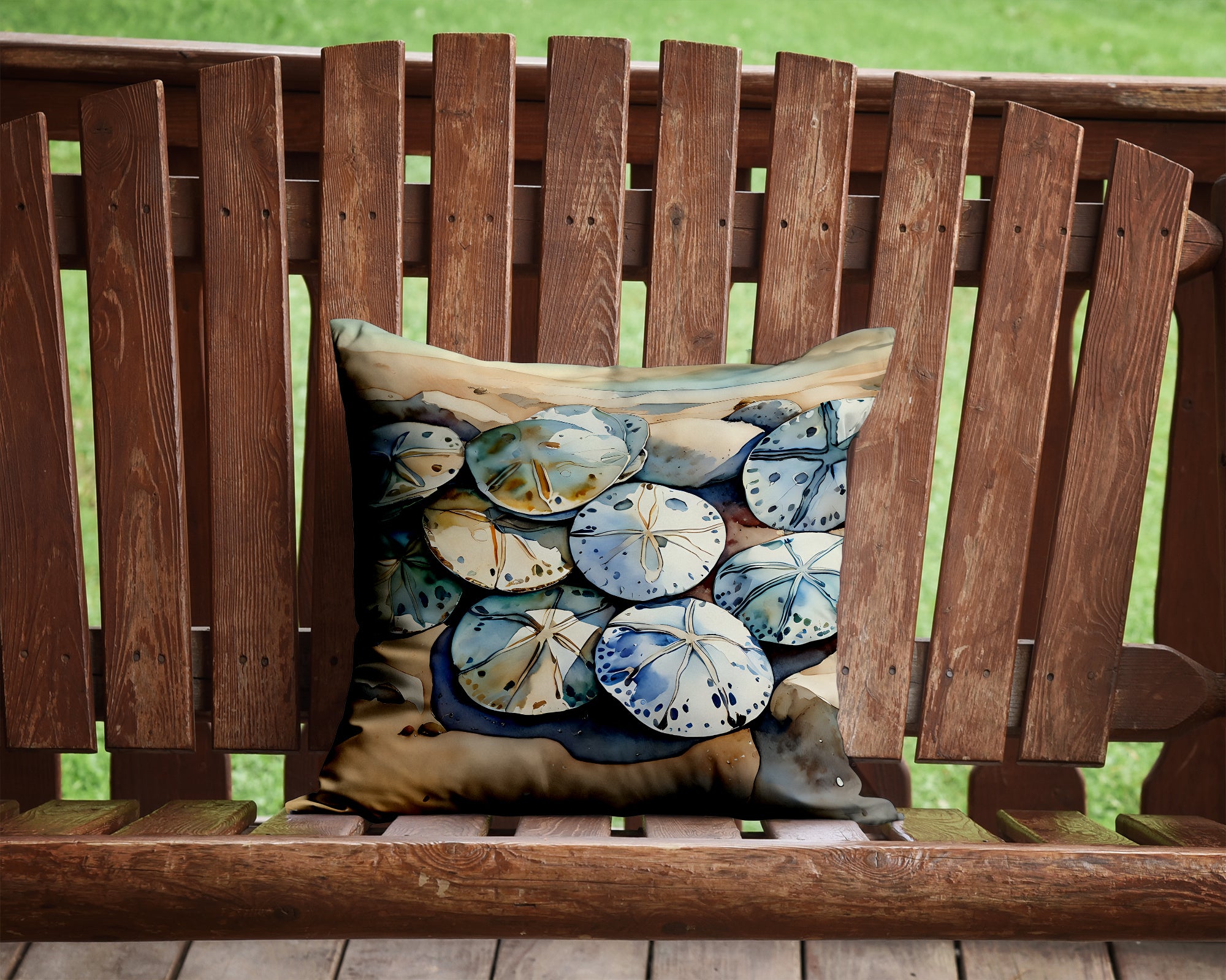 Buy this Sand Dollars Throw Pillow