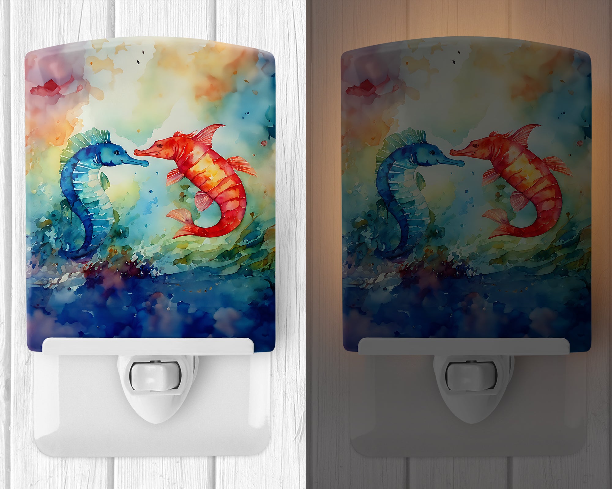 Buy this Seahorses Ceramic Night Light