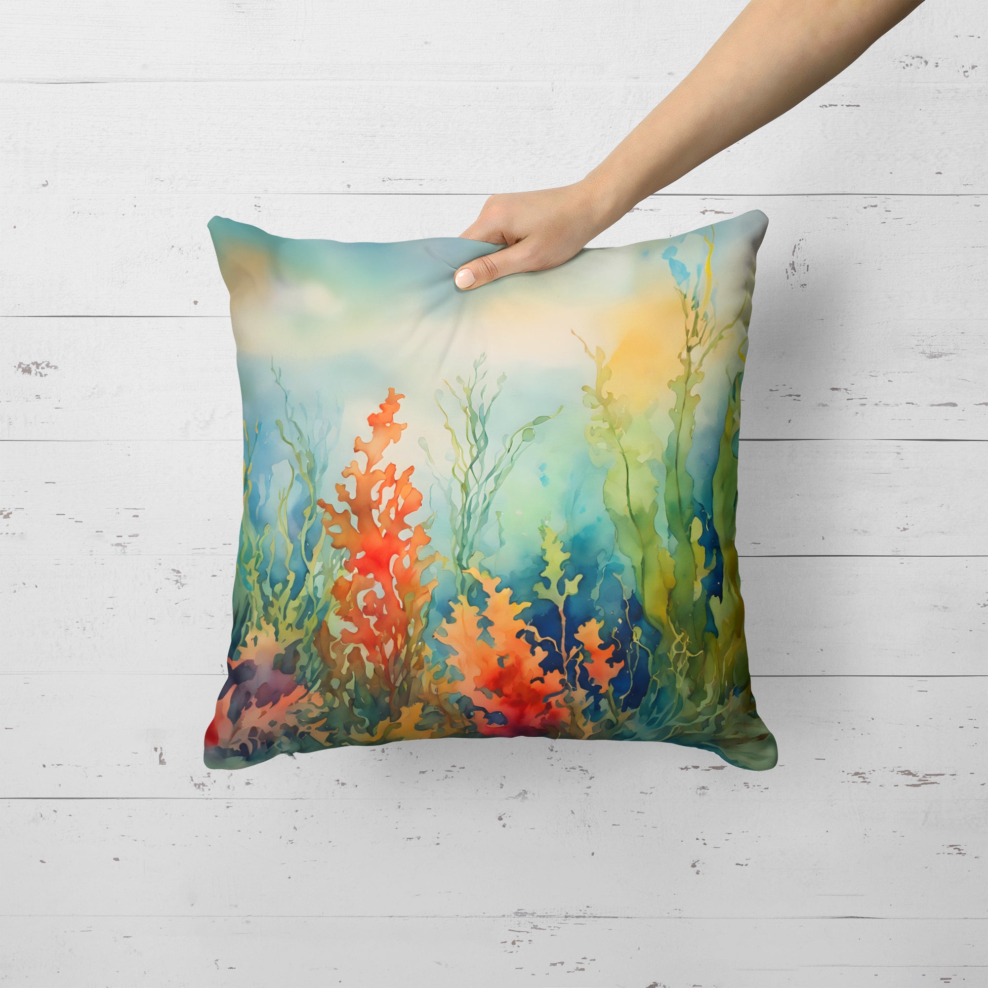 Buy this Seaweed Throw Pillow