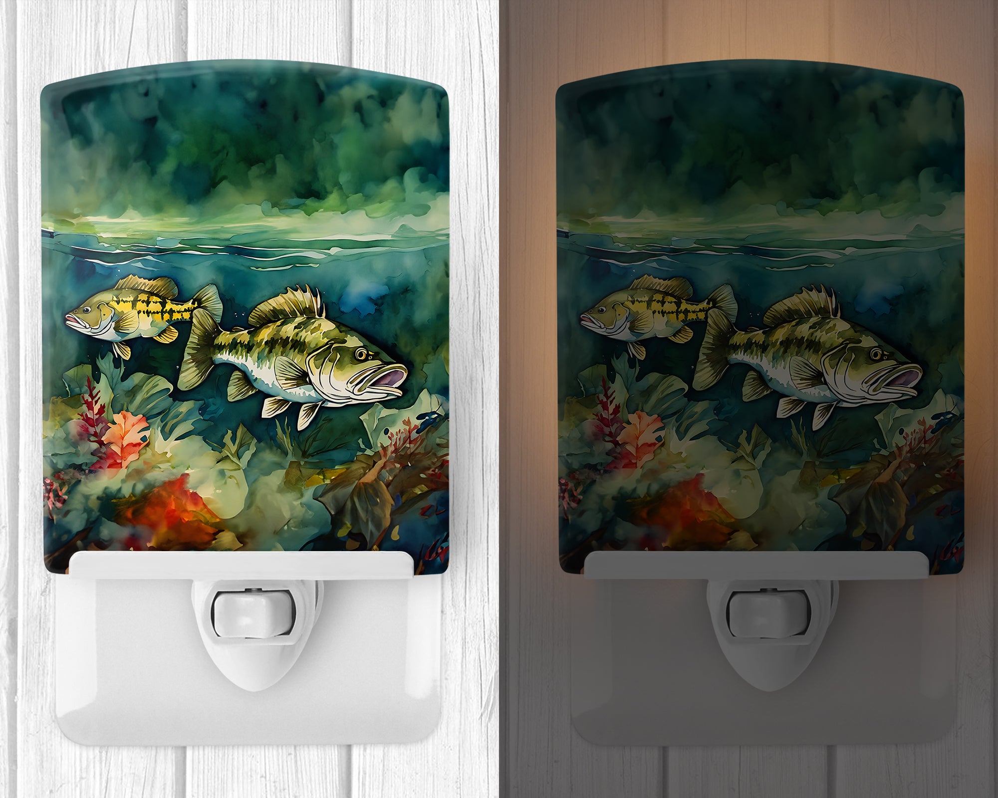 Buy this Smallmouth Bass Ceramic Night Light