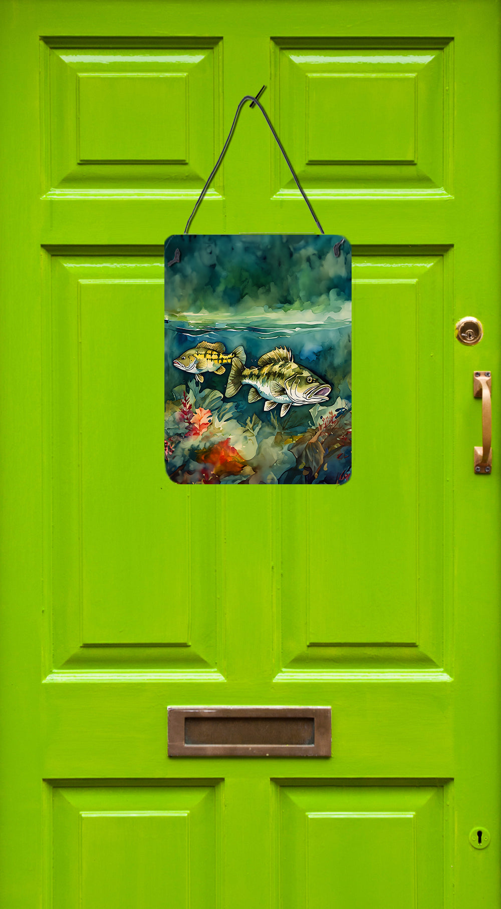 Buy this Smallmouth Bass Wall or Door Hanging Prints