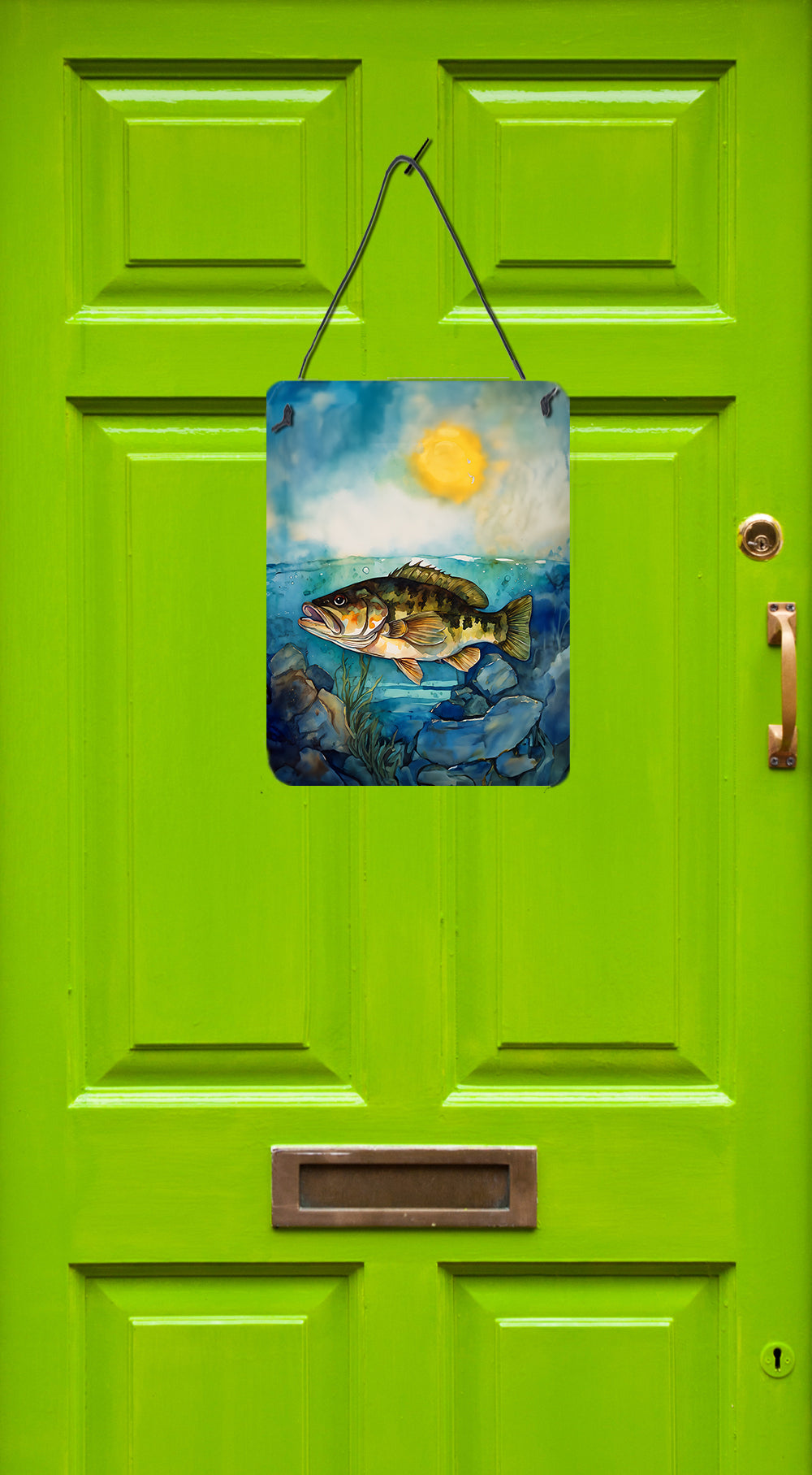 Buy this Smallmouth Bass Wall or Door Hanging Prints