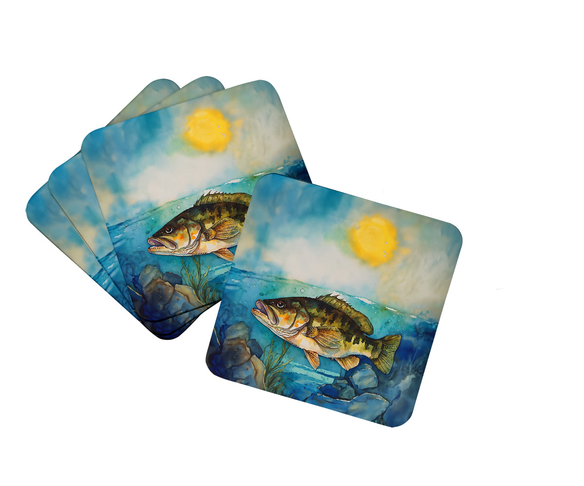 Buy this Smallmouth Bass Foam Coasters