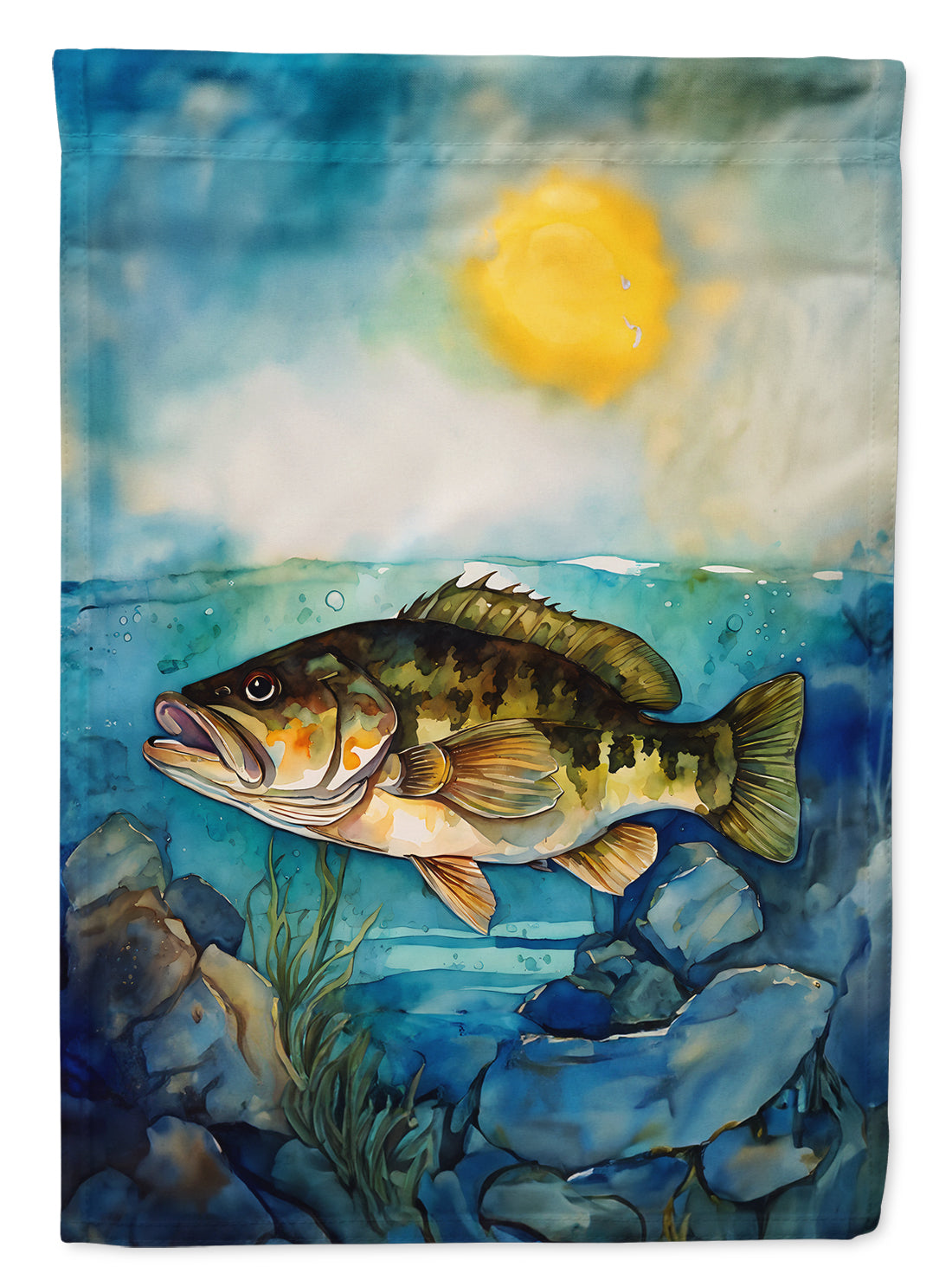 Buy this Smallmouth Bass Garden Flag