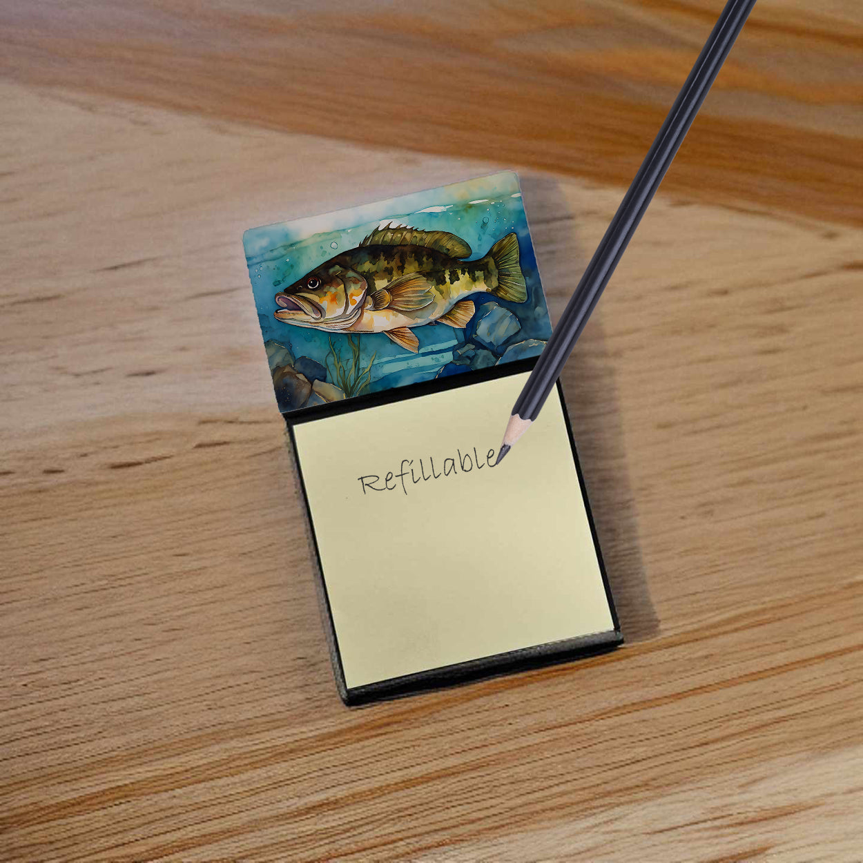 Buy this Smallmouth Bass Sticky Note Holder