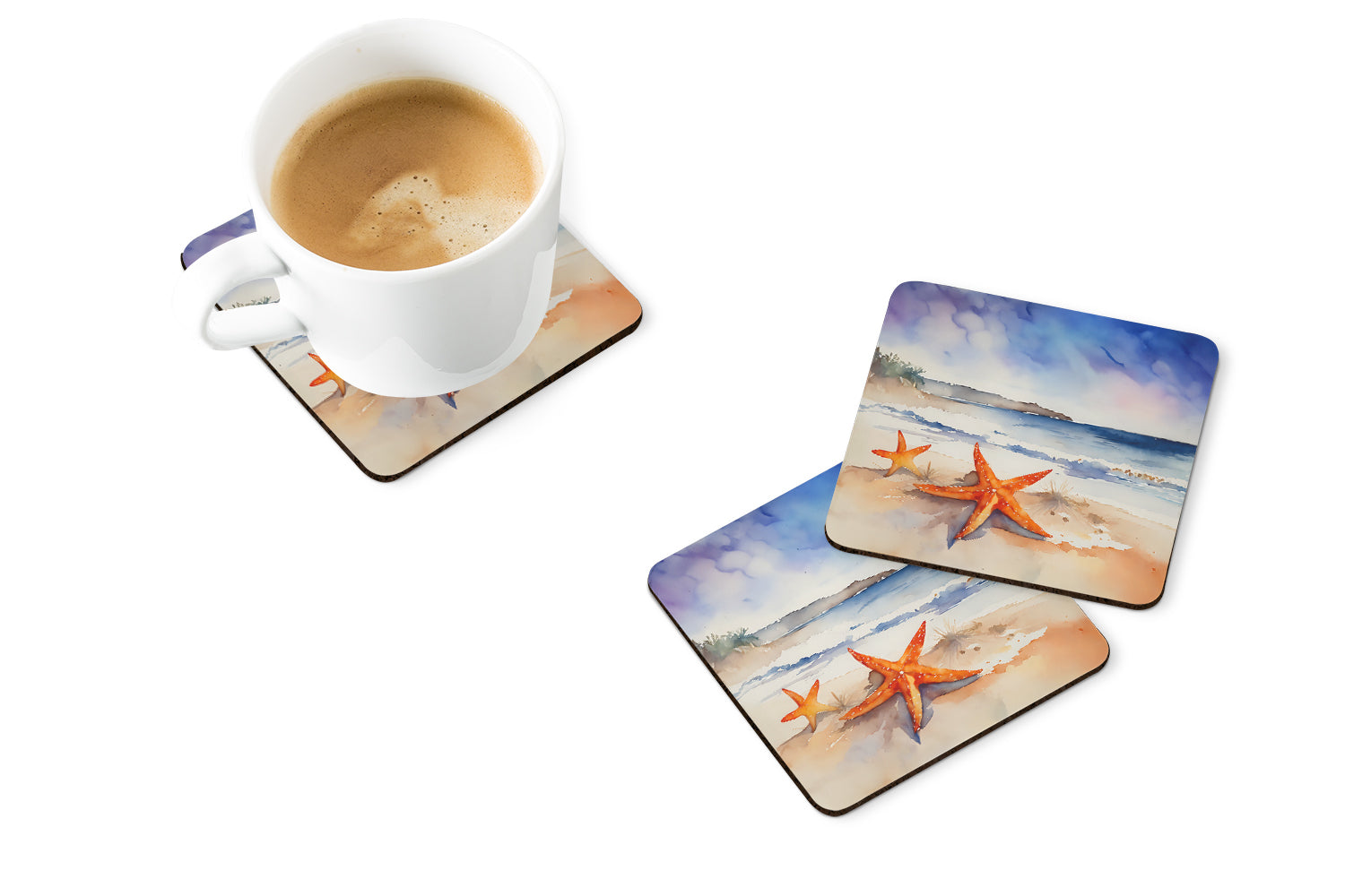 Buy this Starfish Foam Coasters