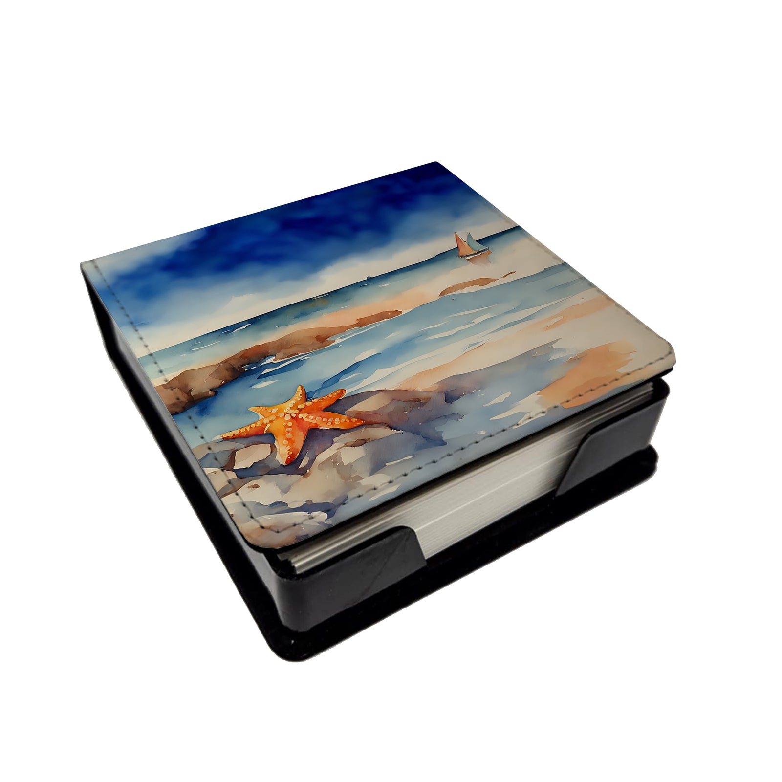 Buy this Starfish PU Leather Note Paper Holder