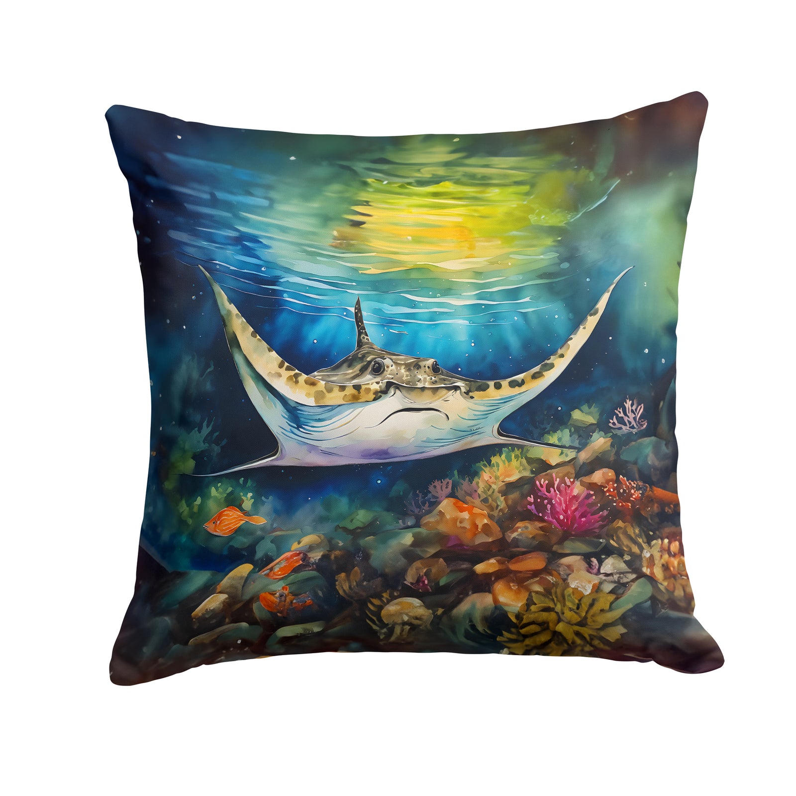 Buy this Sting Ray Throw Pillow