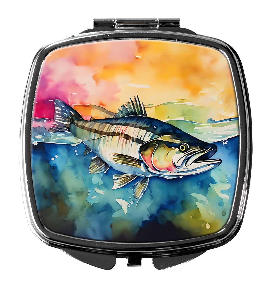 Buy this Striped Bass Compact Mirror