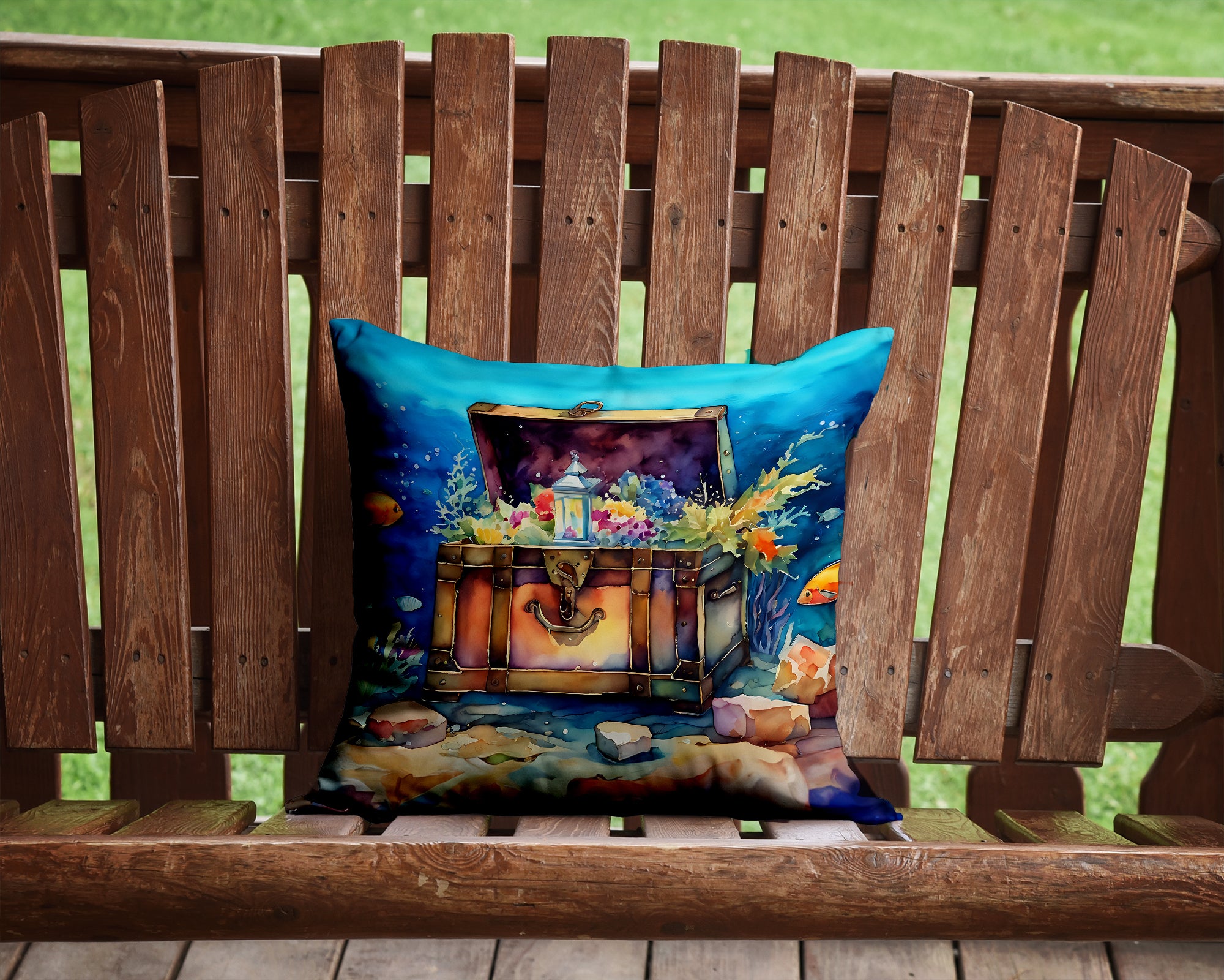 Buy this Treasure Chest Throw Pillow