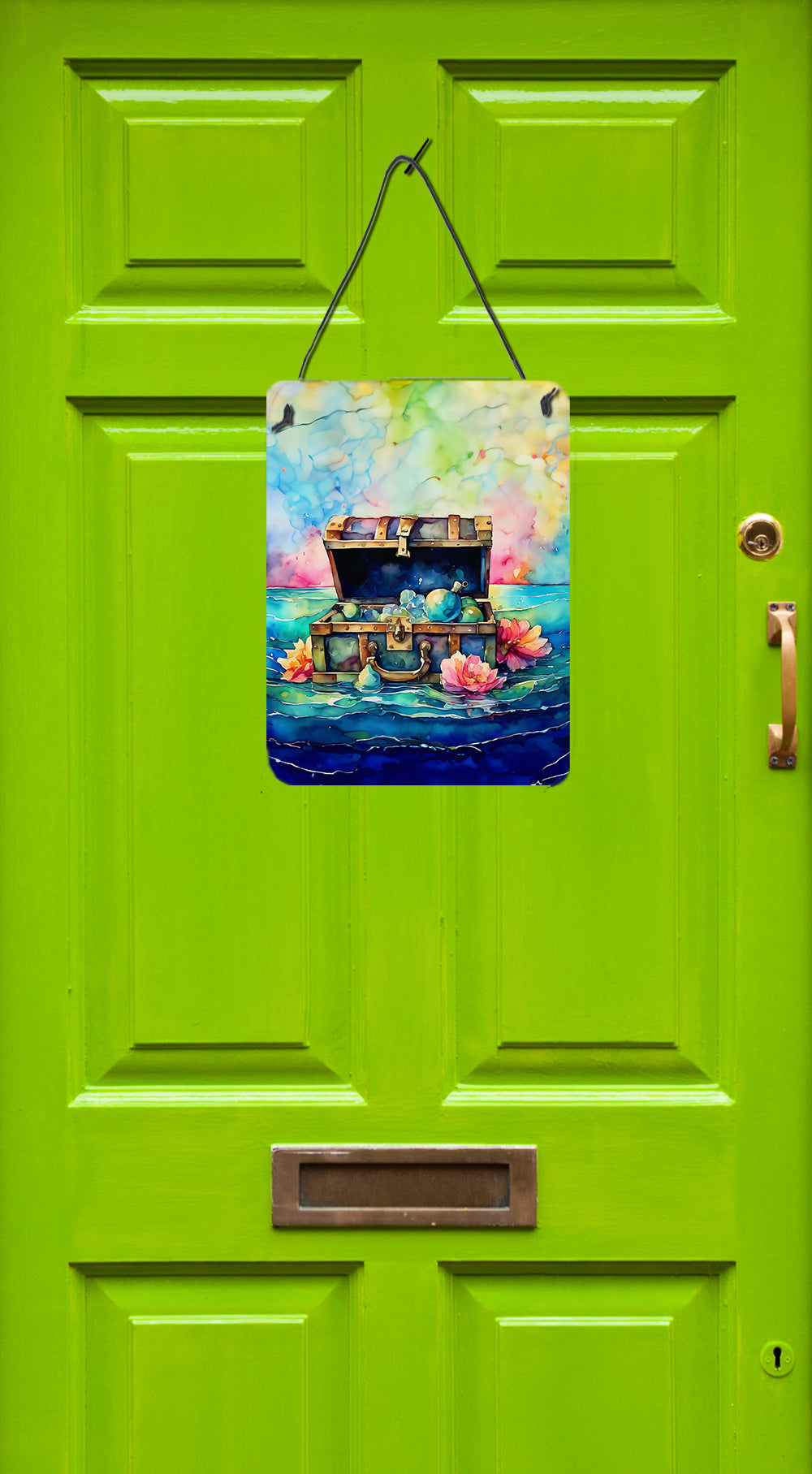 Treasure Chest Wall or Door Hanging Prints