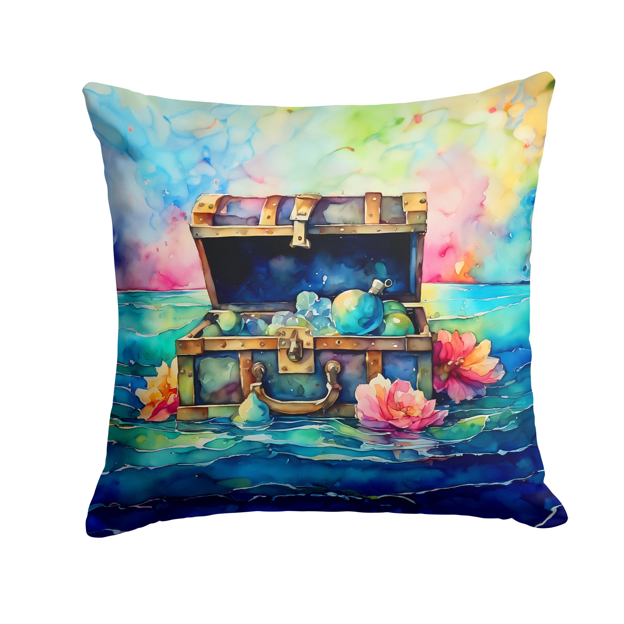 Buy this Treasure Chest Throw Pillow