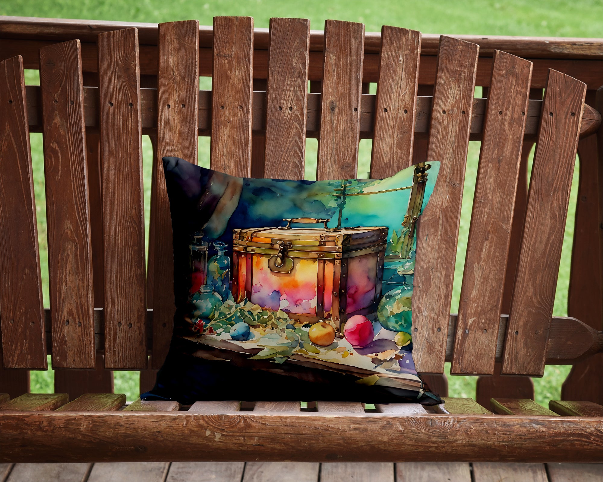 Buy this Treasure Chest Throw Pillow