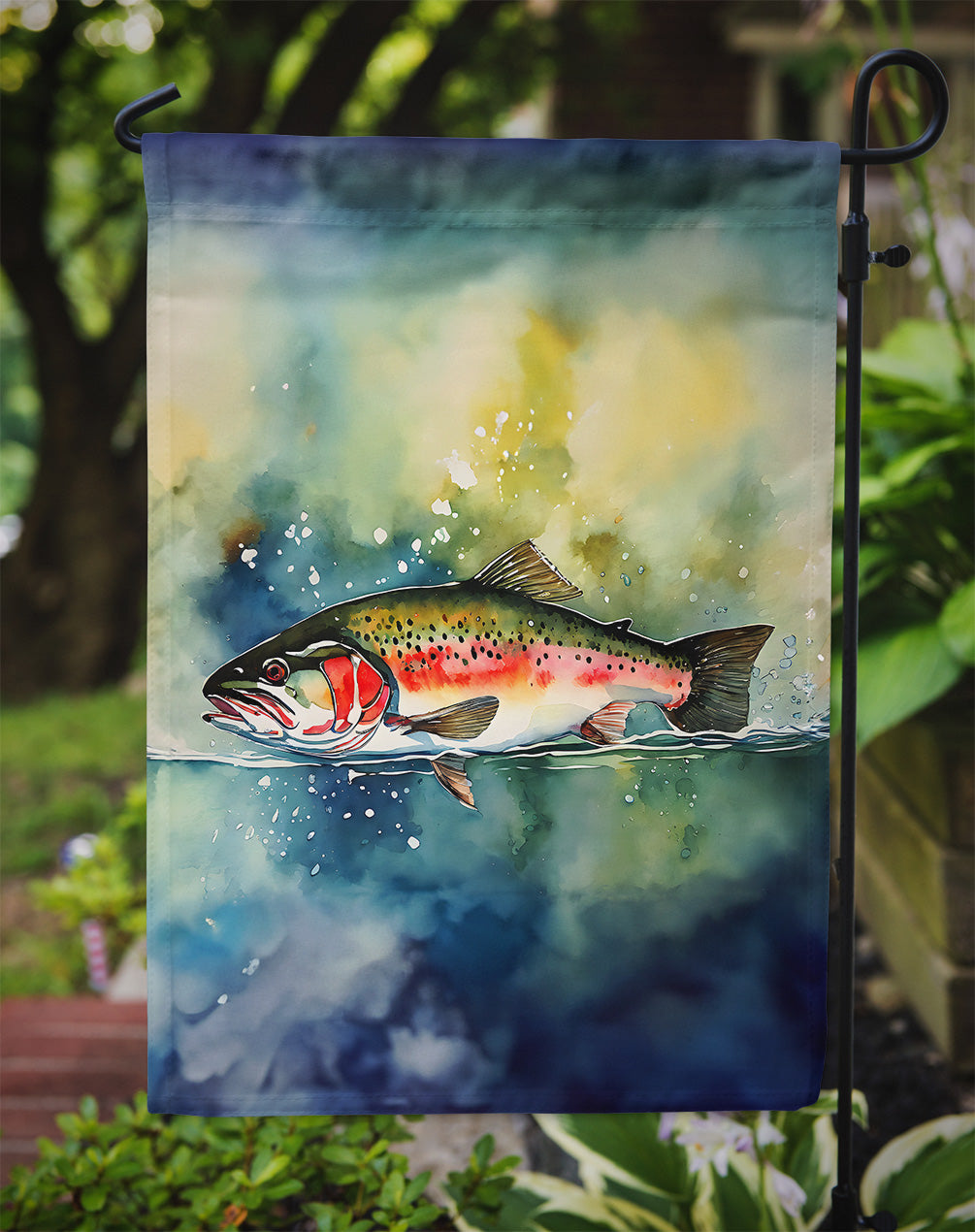 Trout Garden Flag