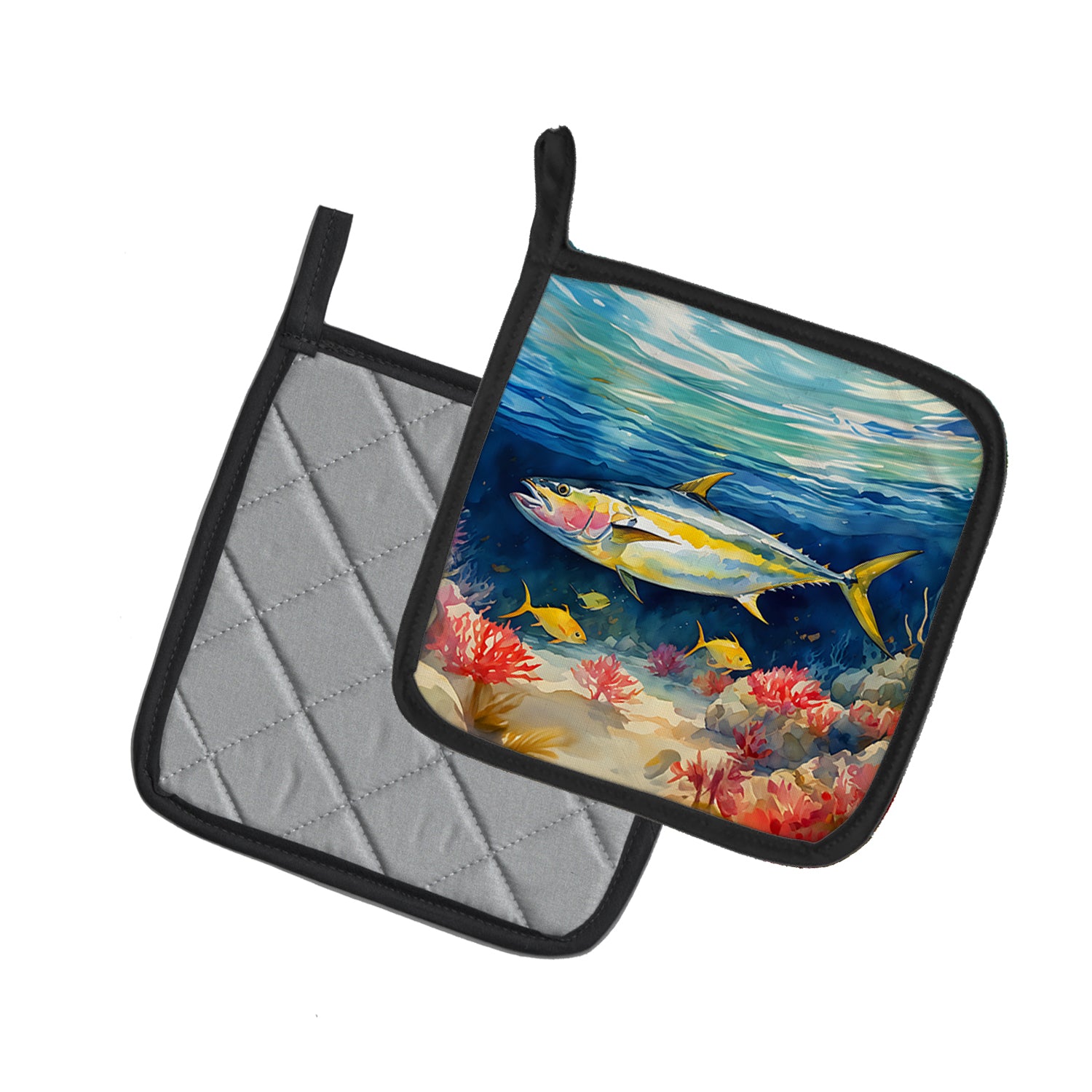 Buy this Yellowfin Tuna Pair of Pot Holders