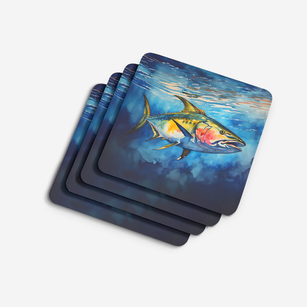 Yellowfin Tuna Foam Coasters